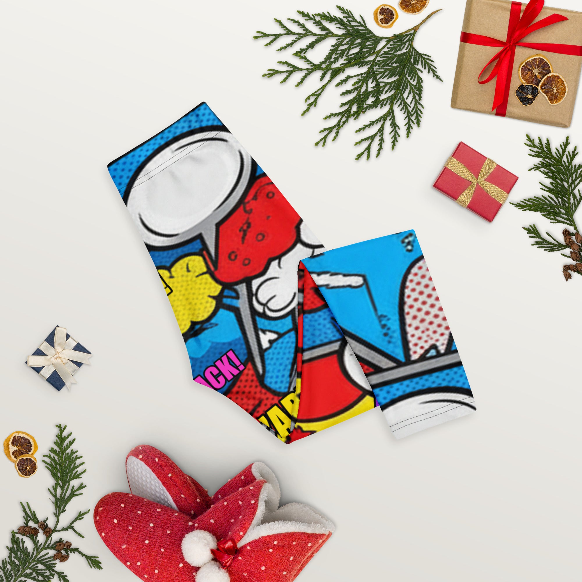 Robot Wars Comic Capri Leggings | GearBunch