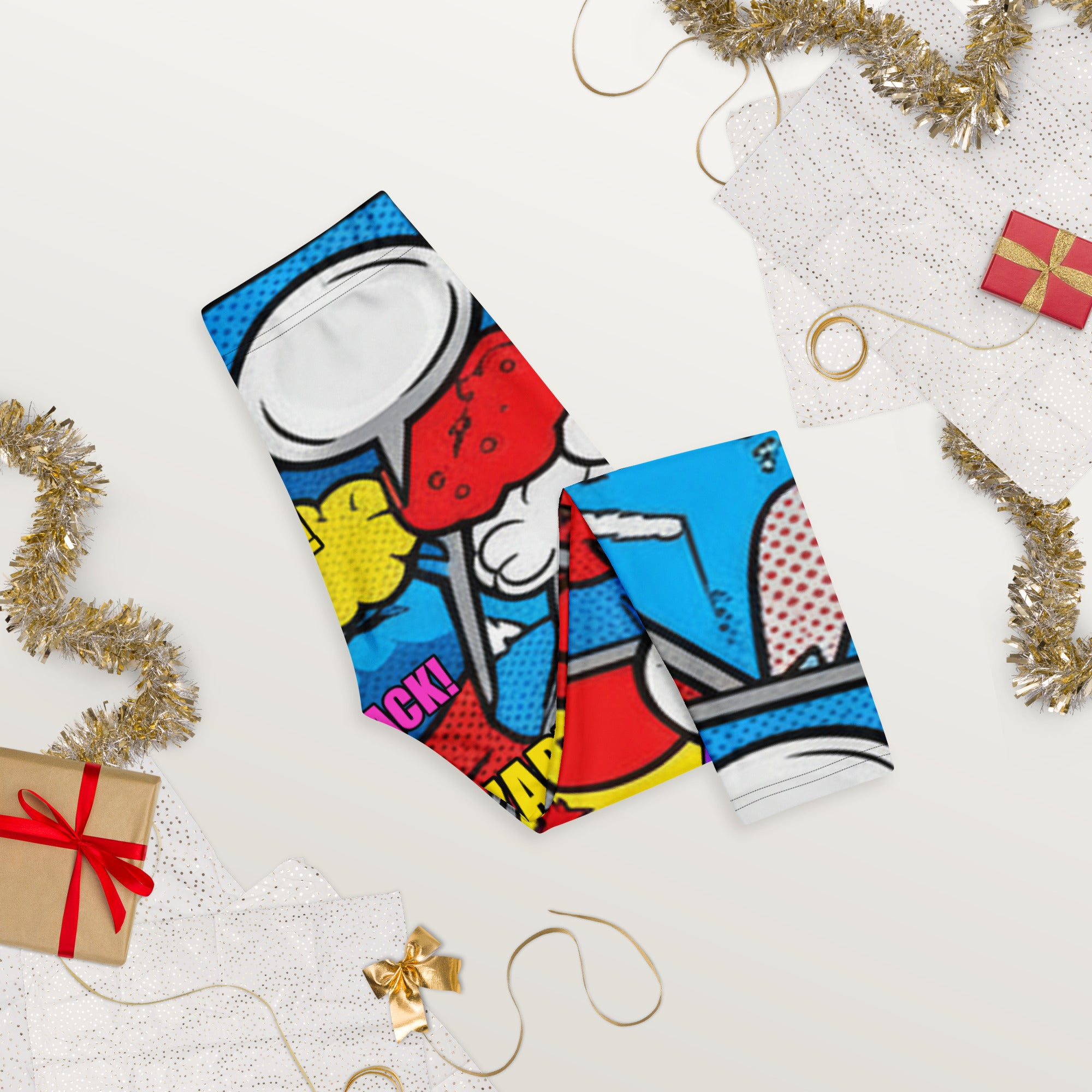 Robot Wars Comic Capri Leggings | GearBunch