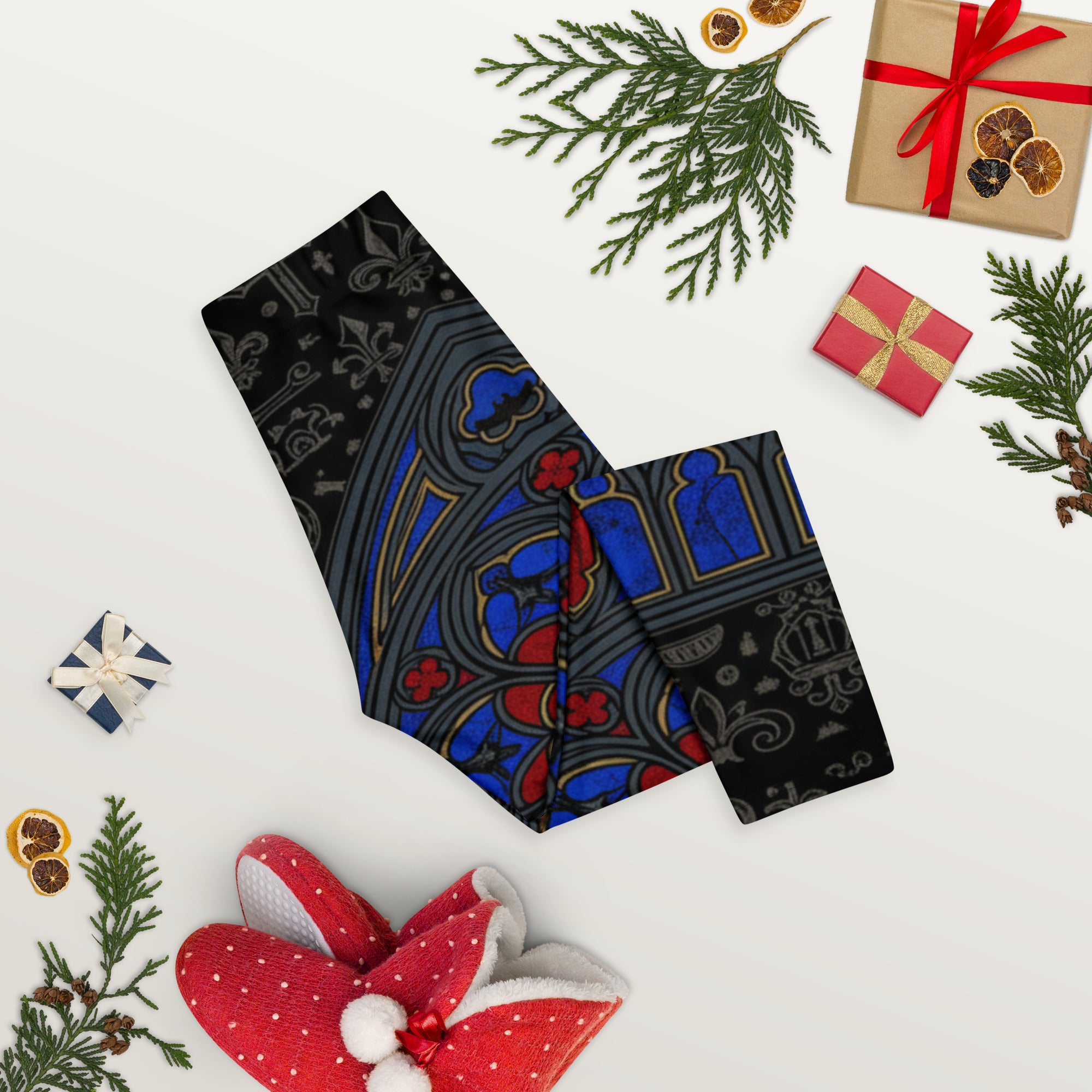 Stained Glass Capri Leggings | GearBunch