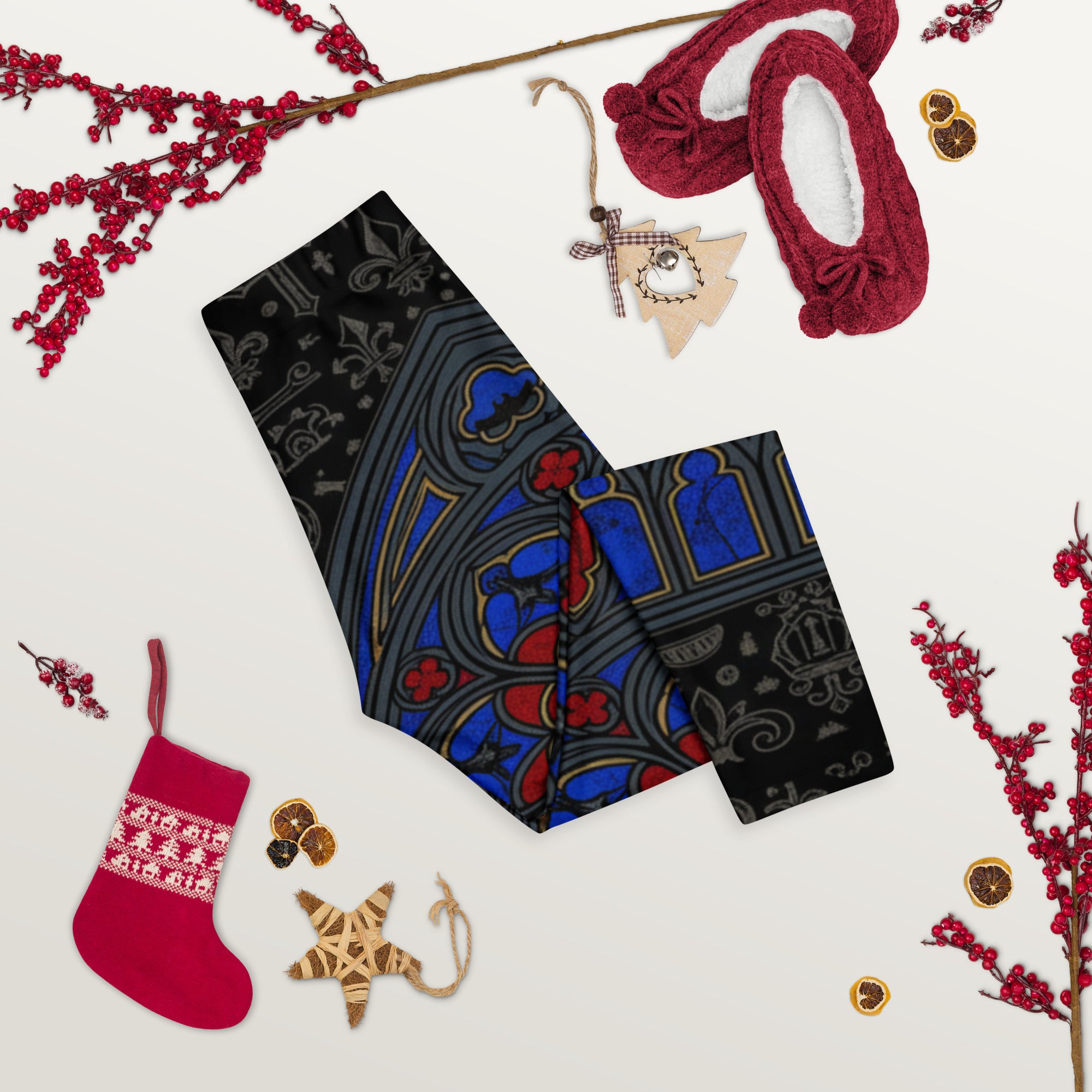 Stained Glass Capri Leggings | GearBunch
