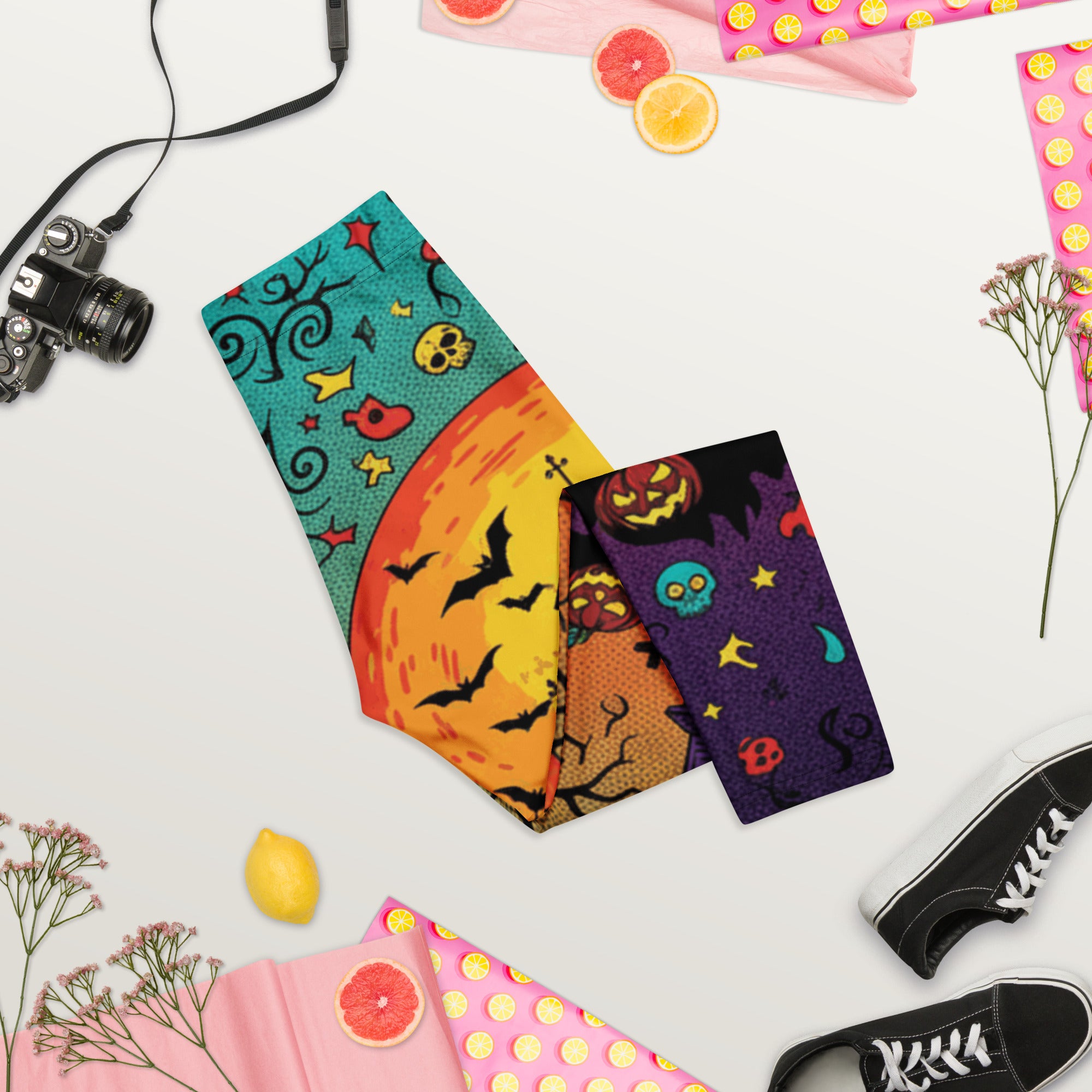 Haunted Manor Twilight Capri Leggings | GearBunch