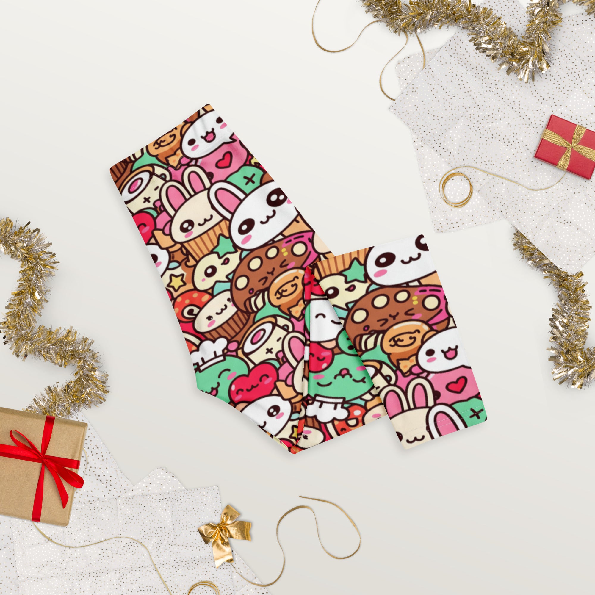 Kawaii Bakery Shop Capri Leggings | GearBunch