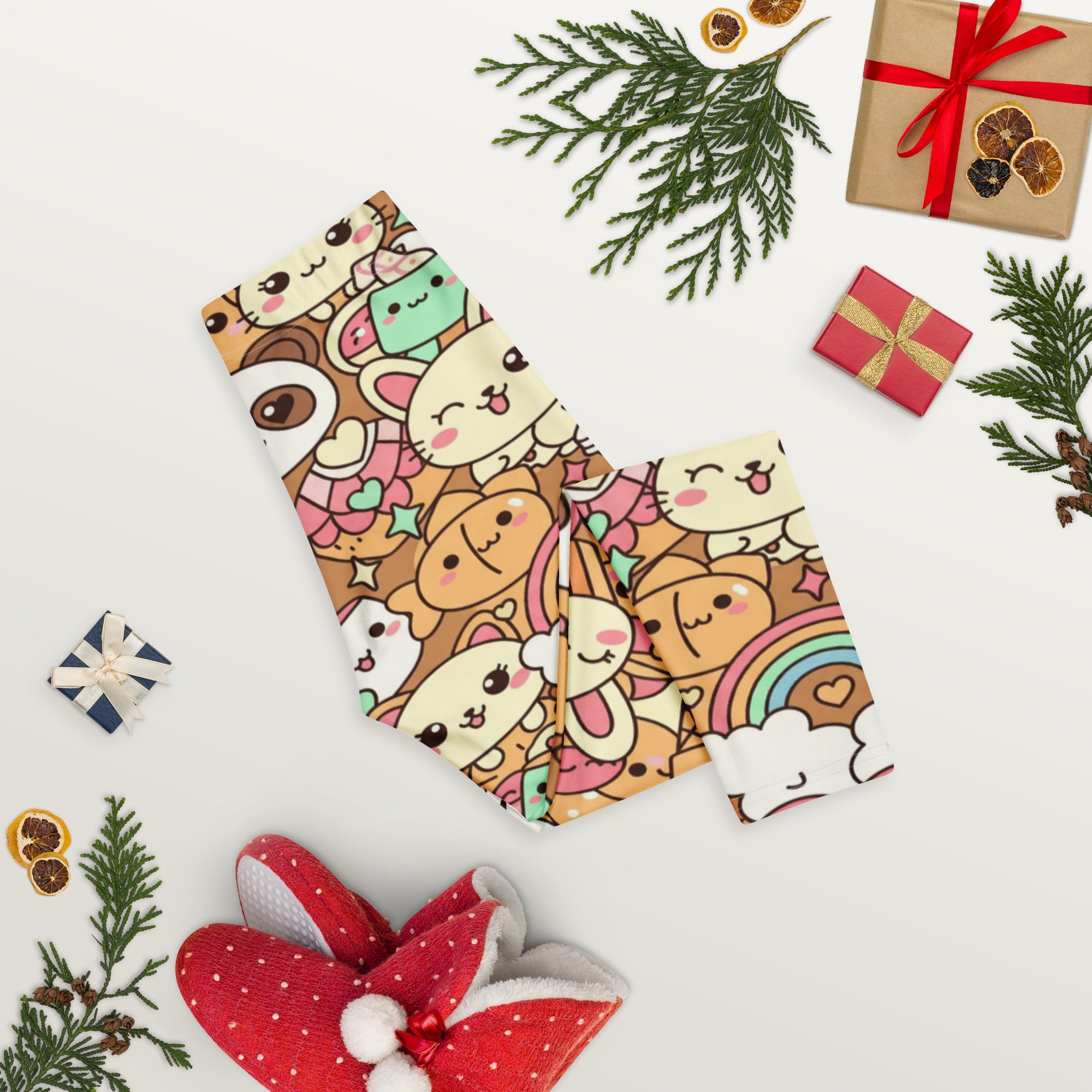 Kawaii Coffee Break Capri Leggings | GearBunch