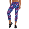 Neon Lightning Capris Front View