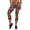 Garden Skull Capris Front View