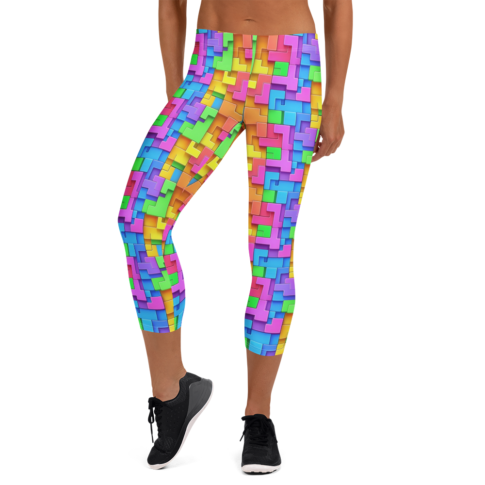 Tetris Capris Front View