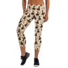 Women's witch pattern capris front view