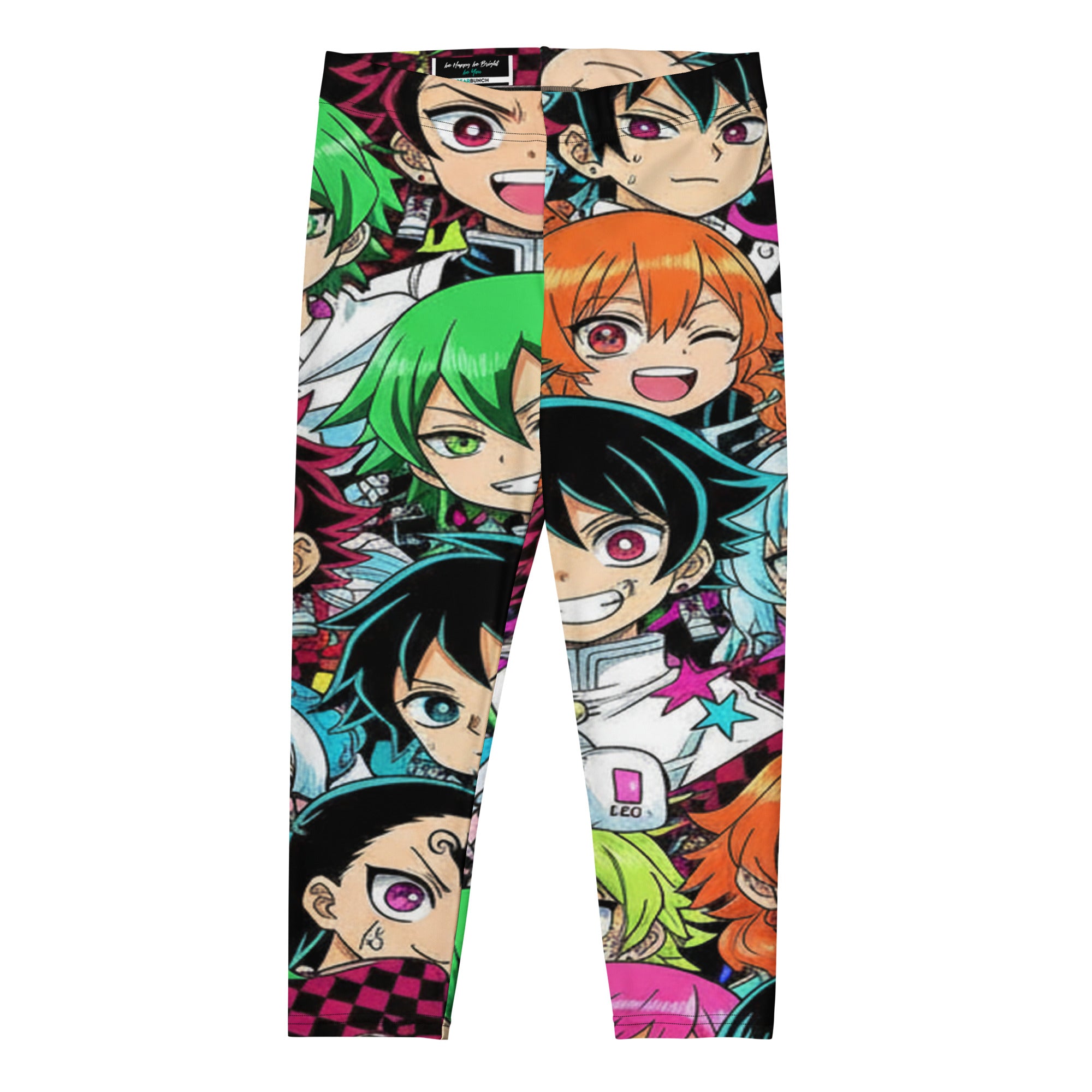 Demon Slayer Style Capri Leggings | GearBunch
