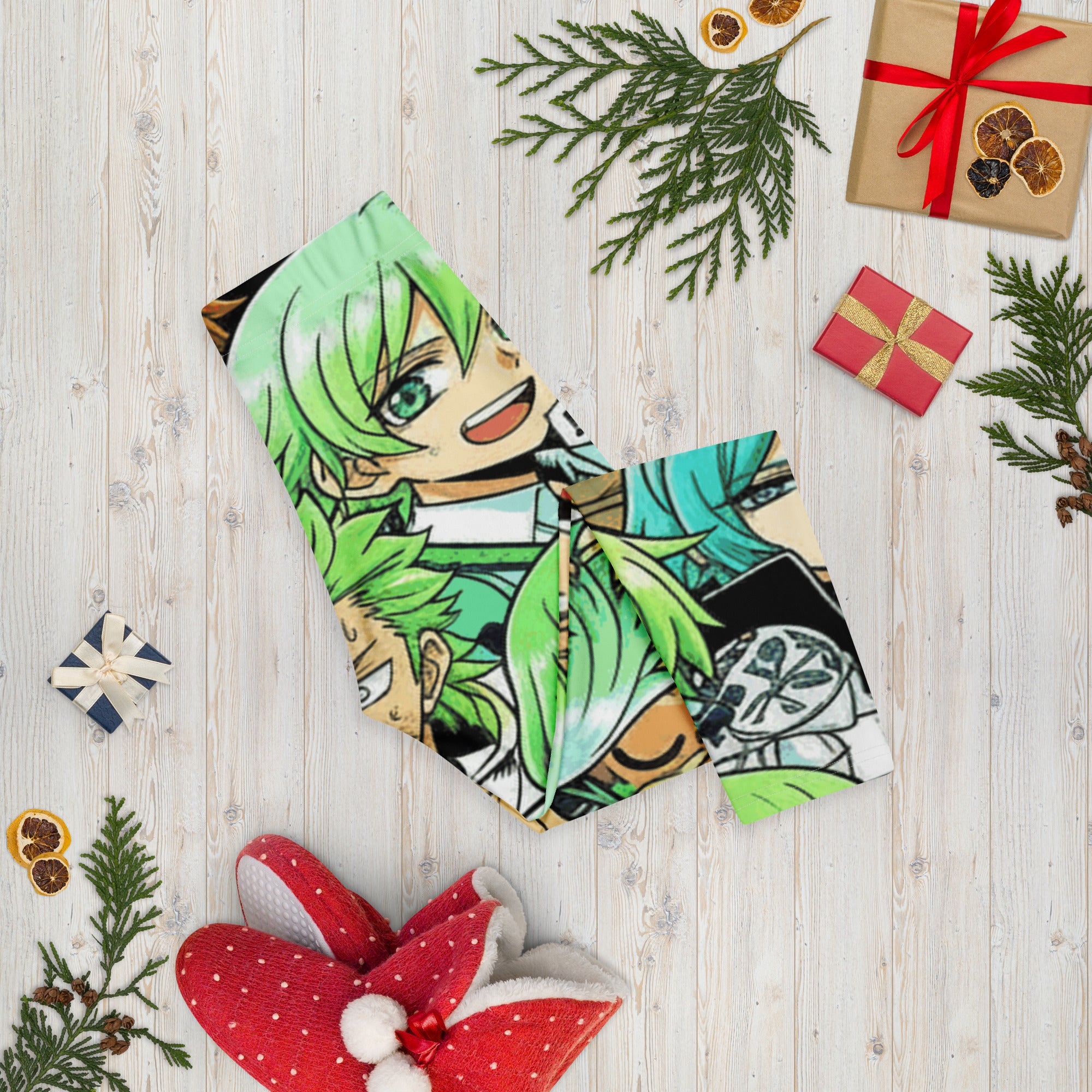 Anime Forest Spirit Capri Leggings | GearBunch