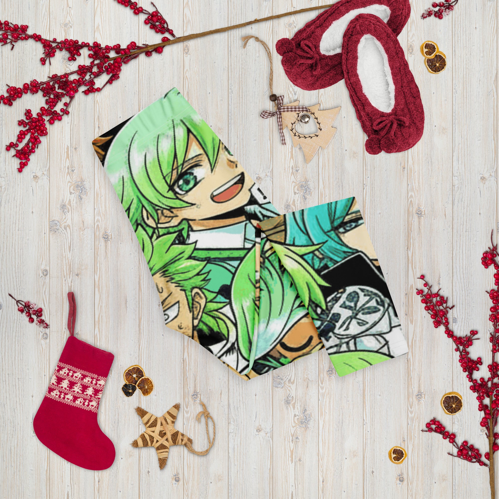 Anime Forest Spirit Capri Leggings | GearBunch