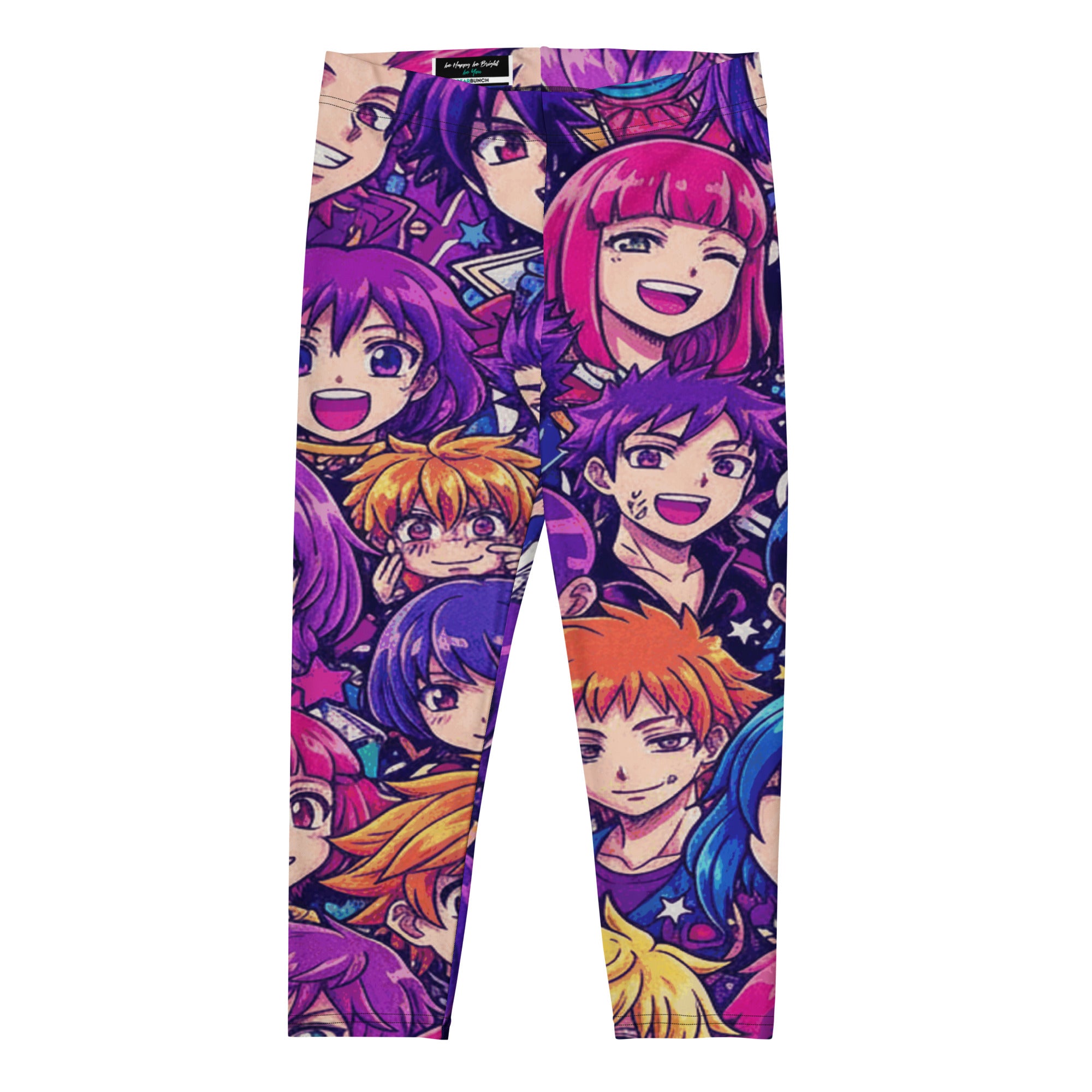 Anime Galaxy Hero Capri Leggings | GearBunch