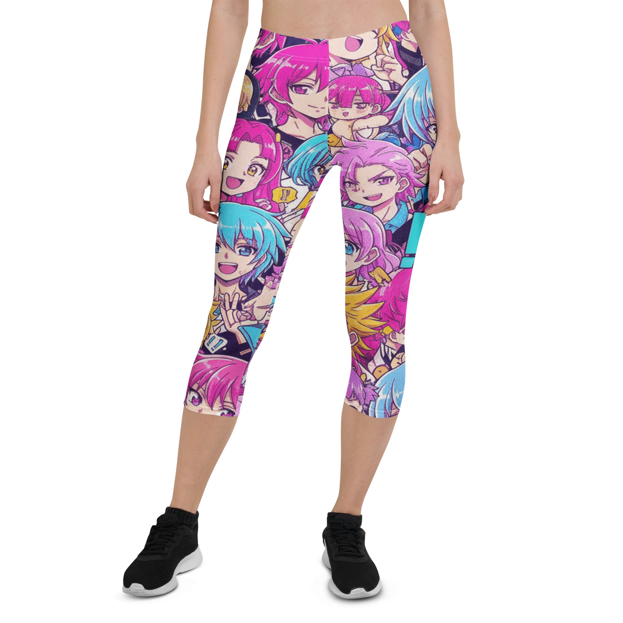 Anime Magical Girl Capri Leggings | GearBunch