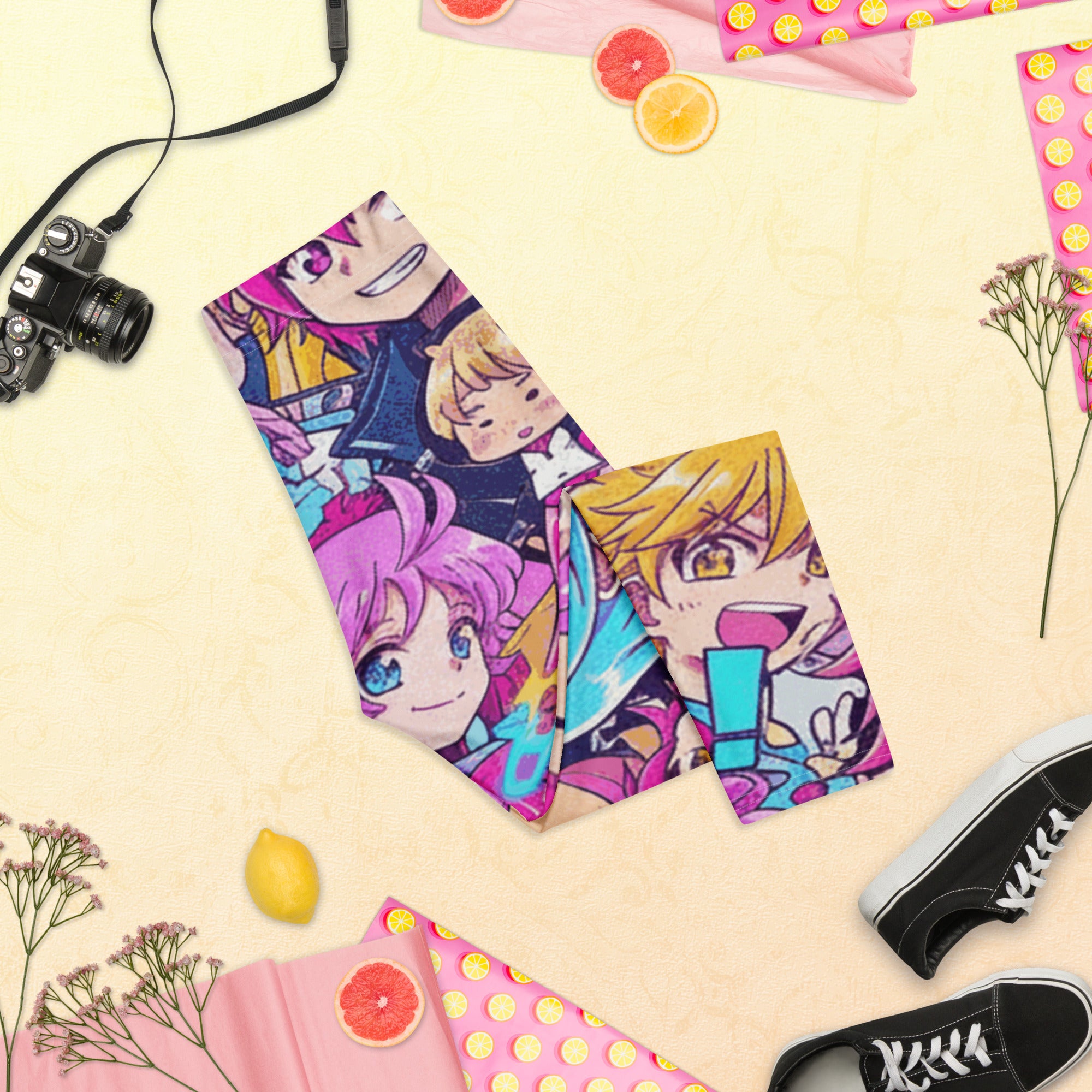Anime Magical Girl Capri Leggings | GearBunch