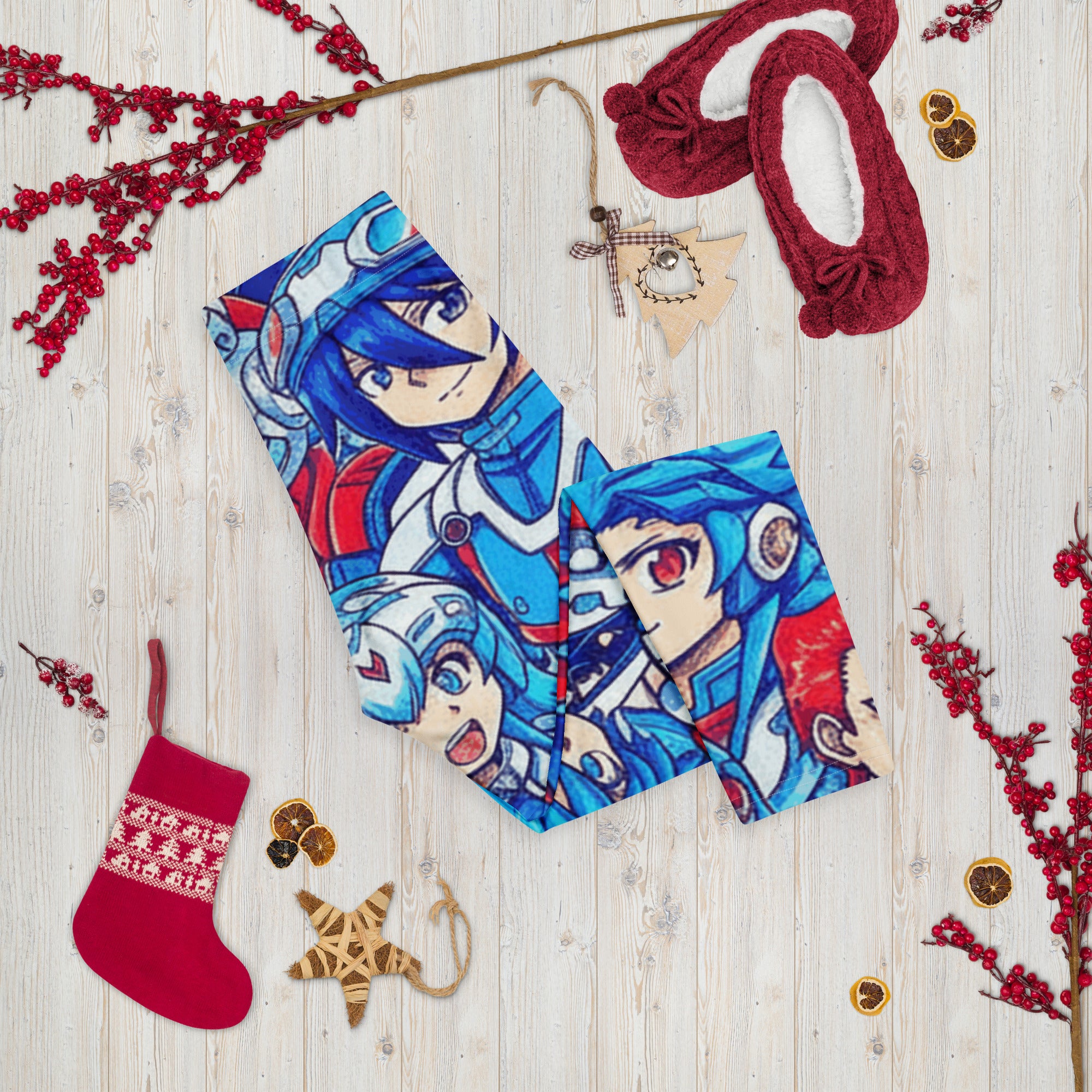 Anime Mecha Pilot Capri Leggings | GearBunch