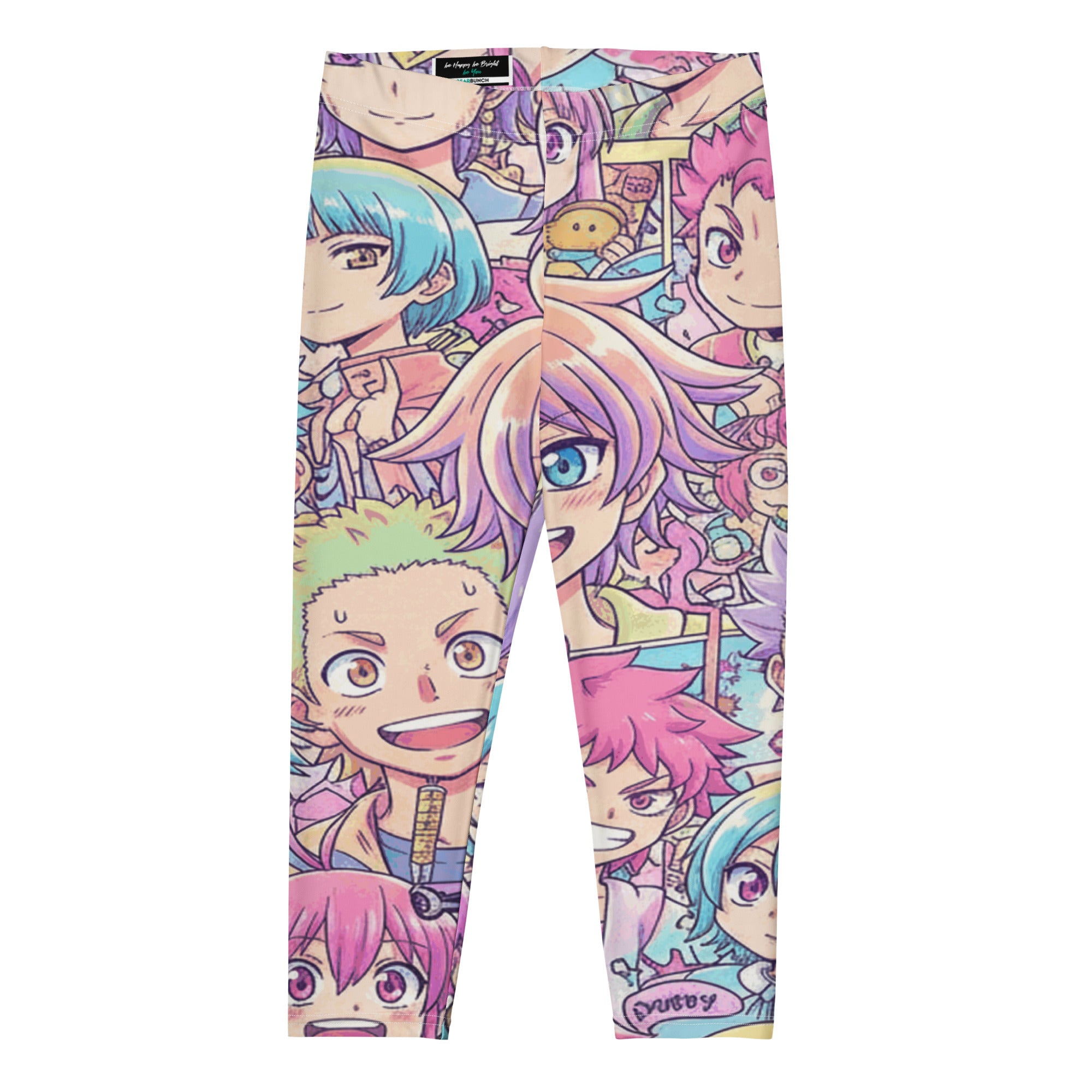 Anime Pastel Dream Capri Leggings | GearBunch