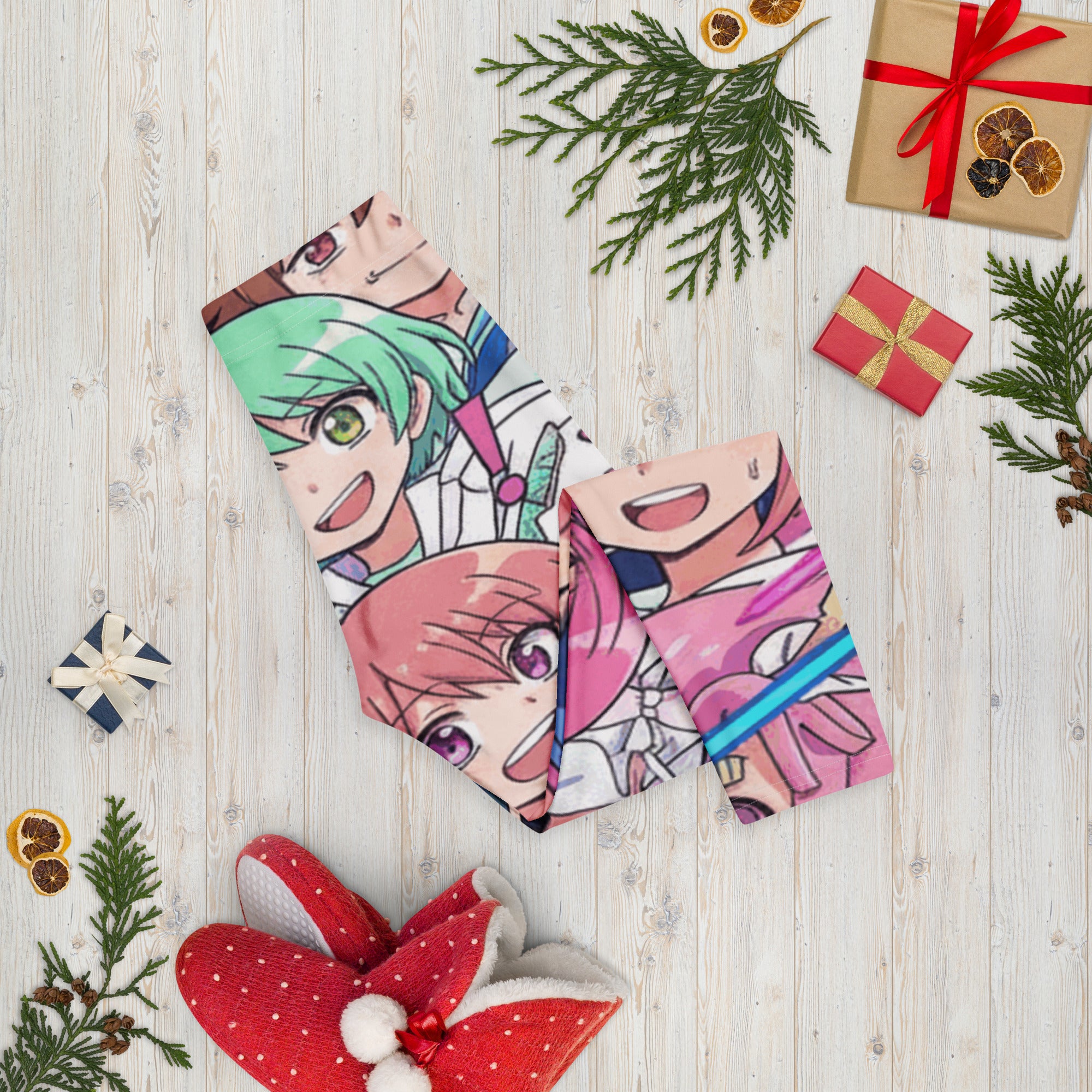 Anime Sakura School Capri Leggings | GearBunch