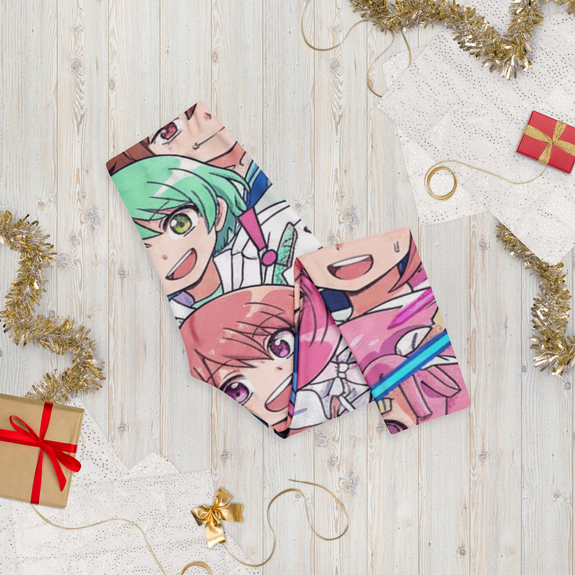 Anime Sakura School Capri Leggings | GearBunch