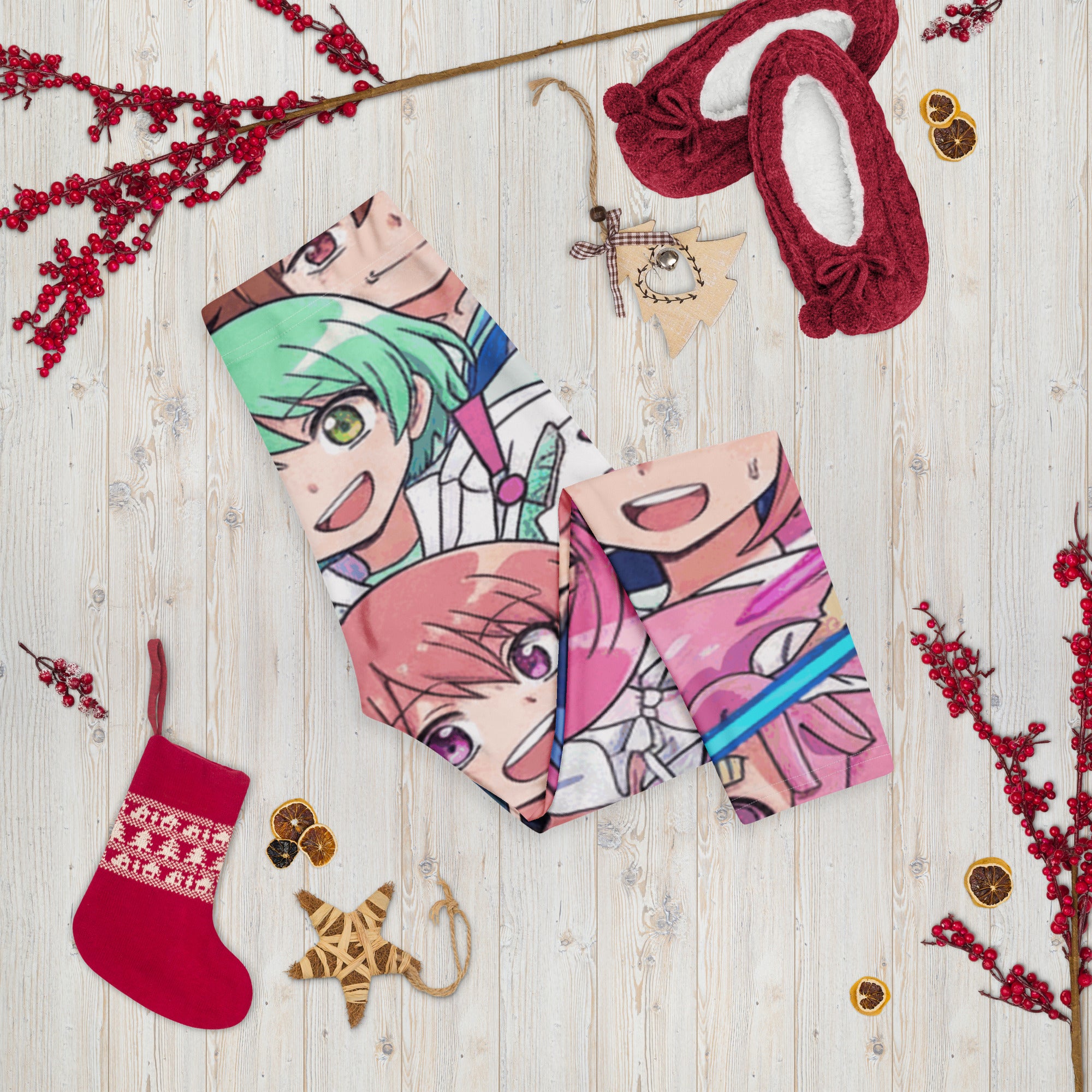 Anime Sakura School Capri Leggings | GearBunch
