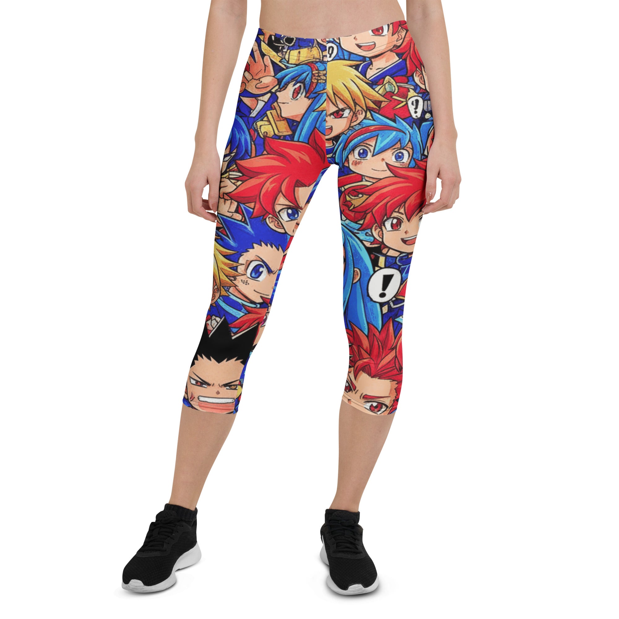 Anime Street Fighter Capri Leggings | GearBunch