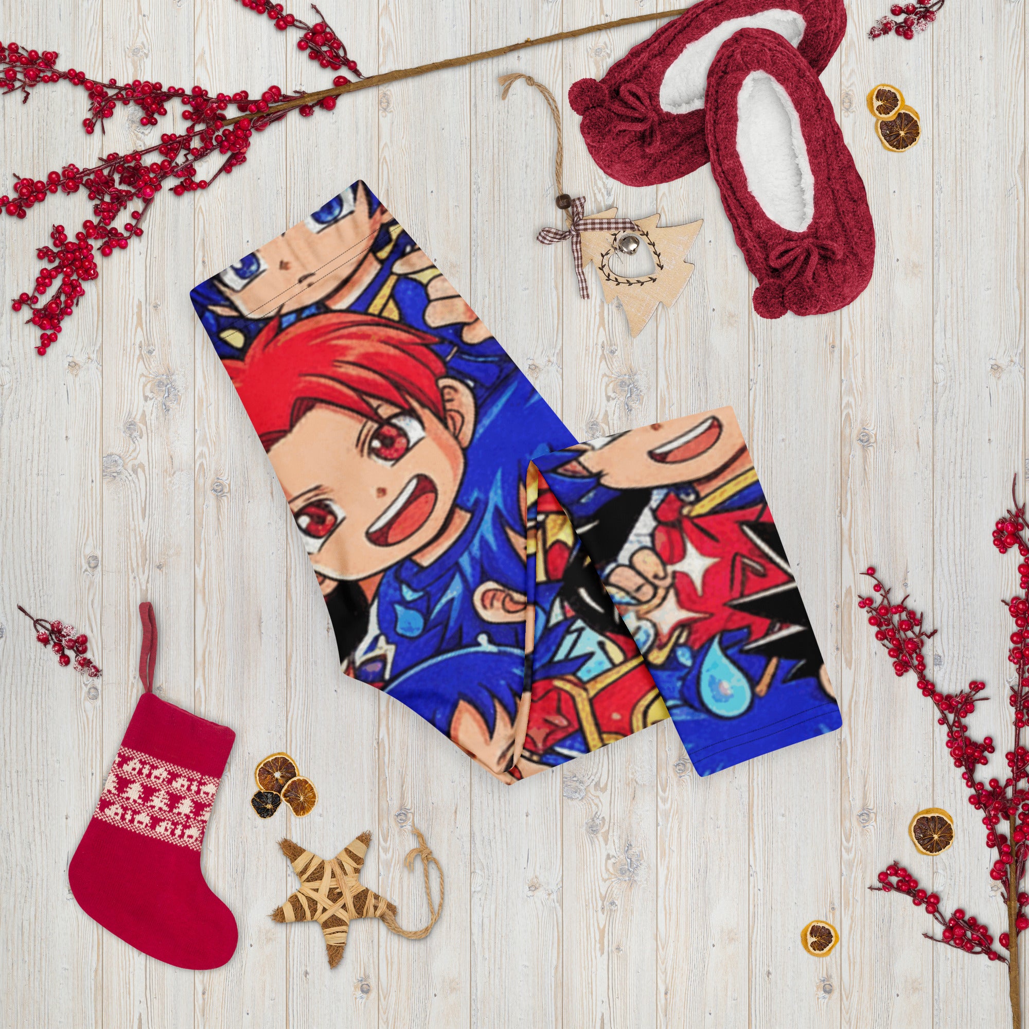Anime Street Fighter Capri Leggings | GearBunch