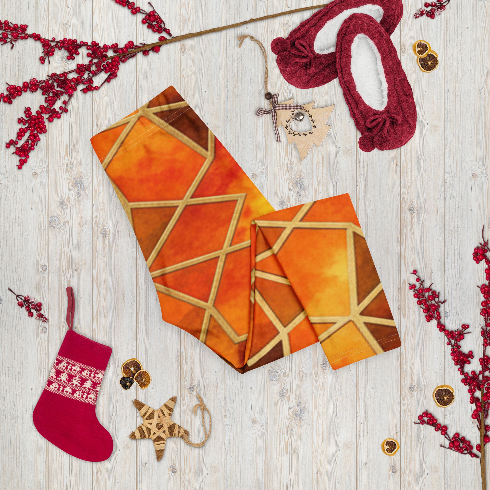 Autumn Spice Capri Leggings | GearBunch