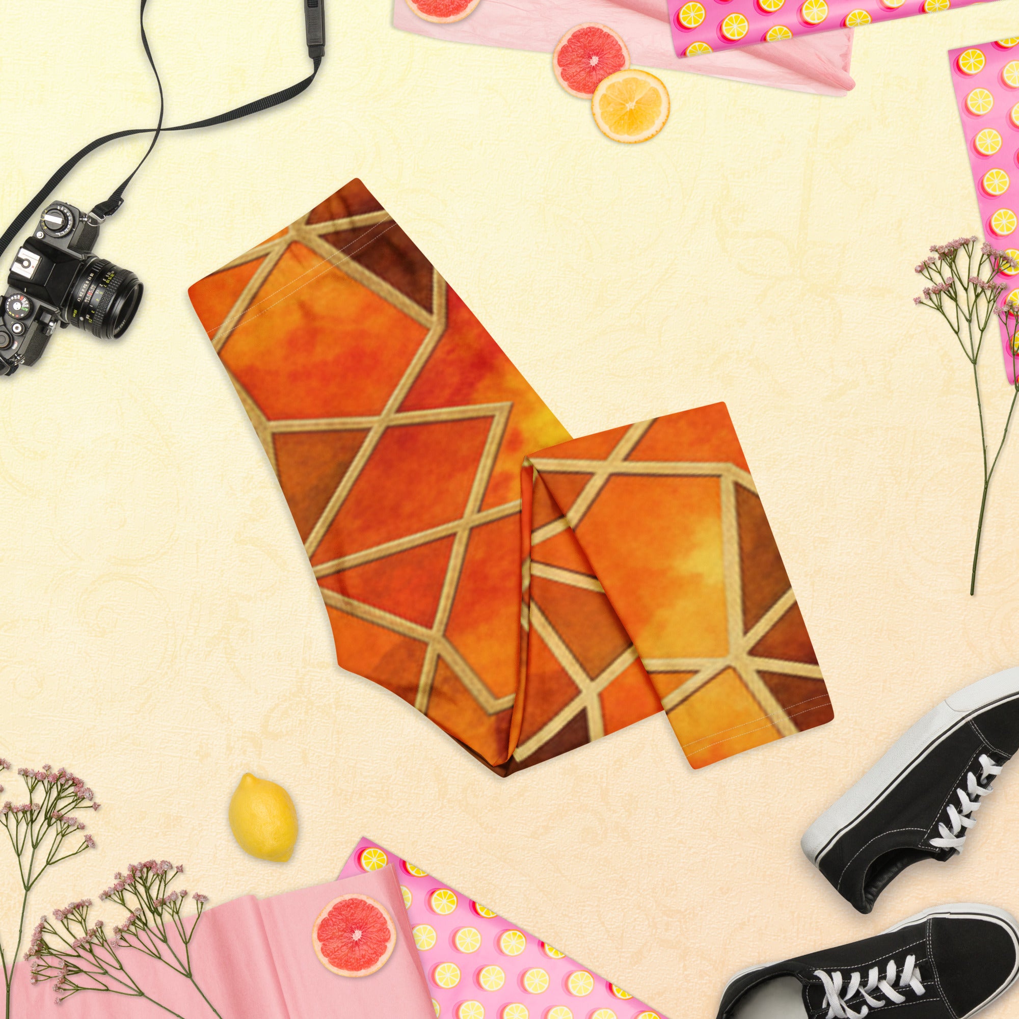 Autumn Spice Capri Leggings | GearBunch