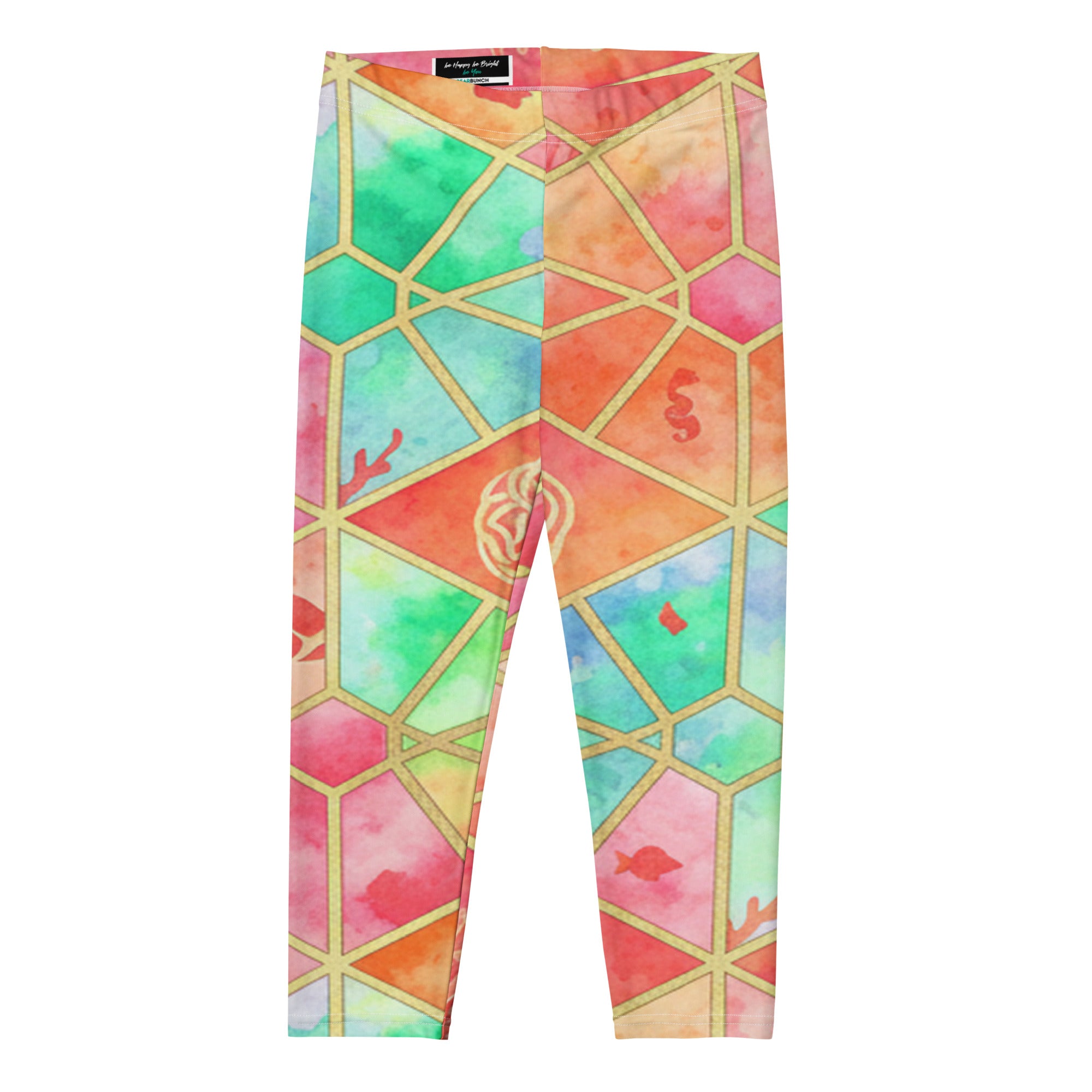 Coral Reef Capri Leggings | GearBunch