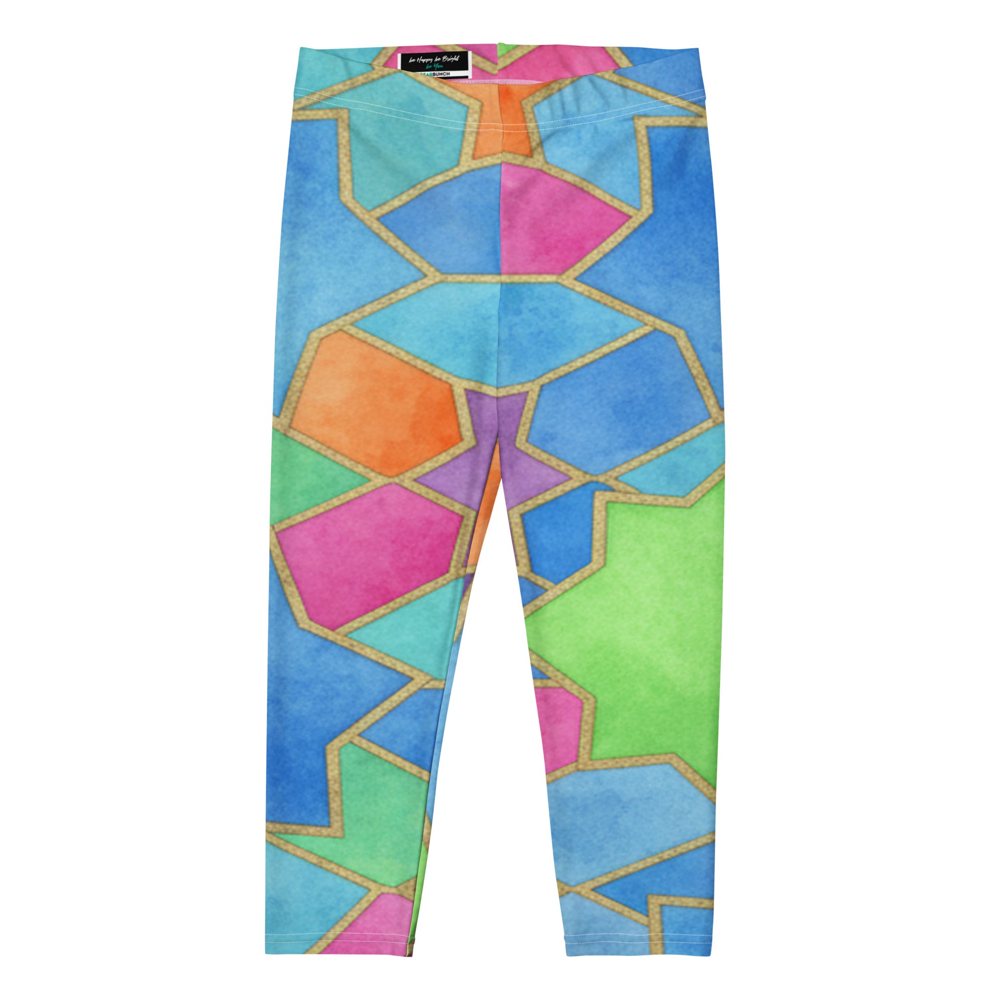 Arabic Festival Capri Leggings | GearBunch