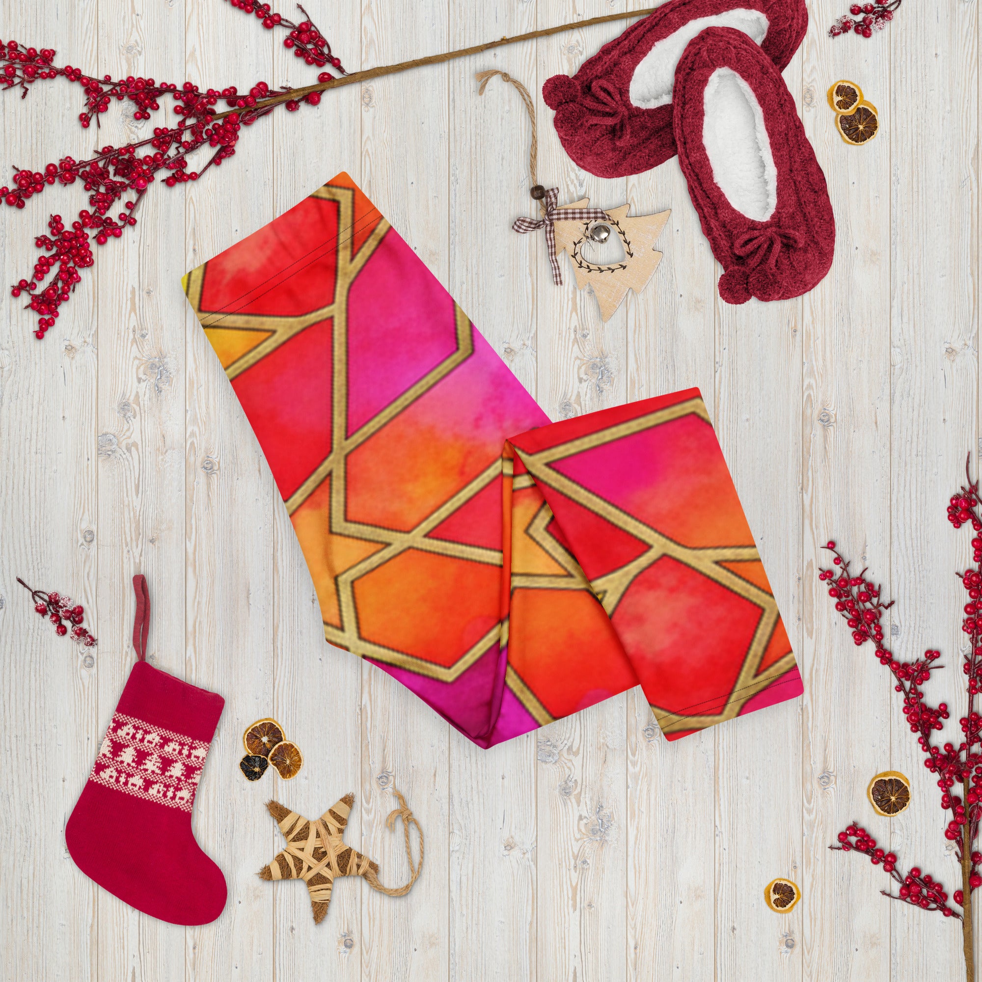 Fire Opal Capri Leggings | GearBunch