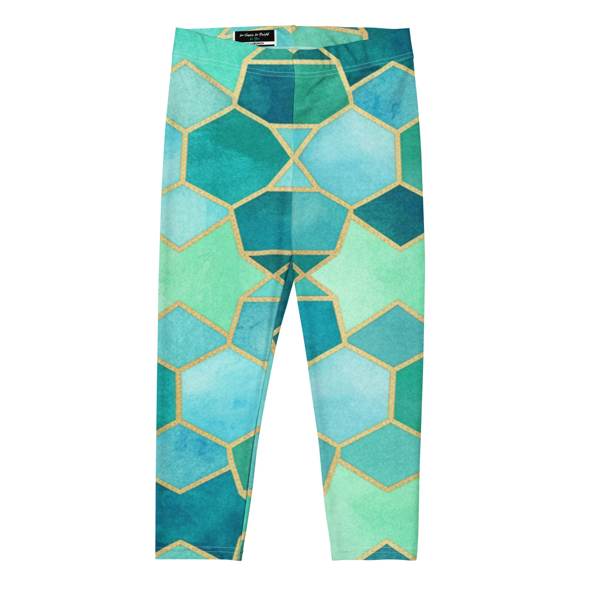 Lagoon Arabic Capri Leggings | GearBunch
