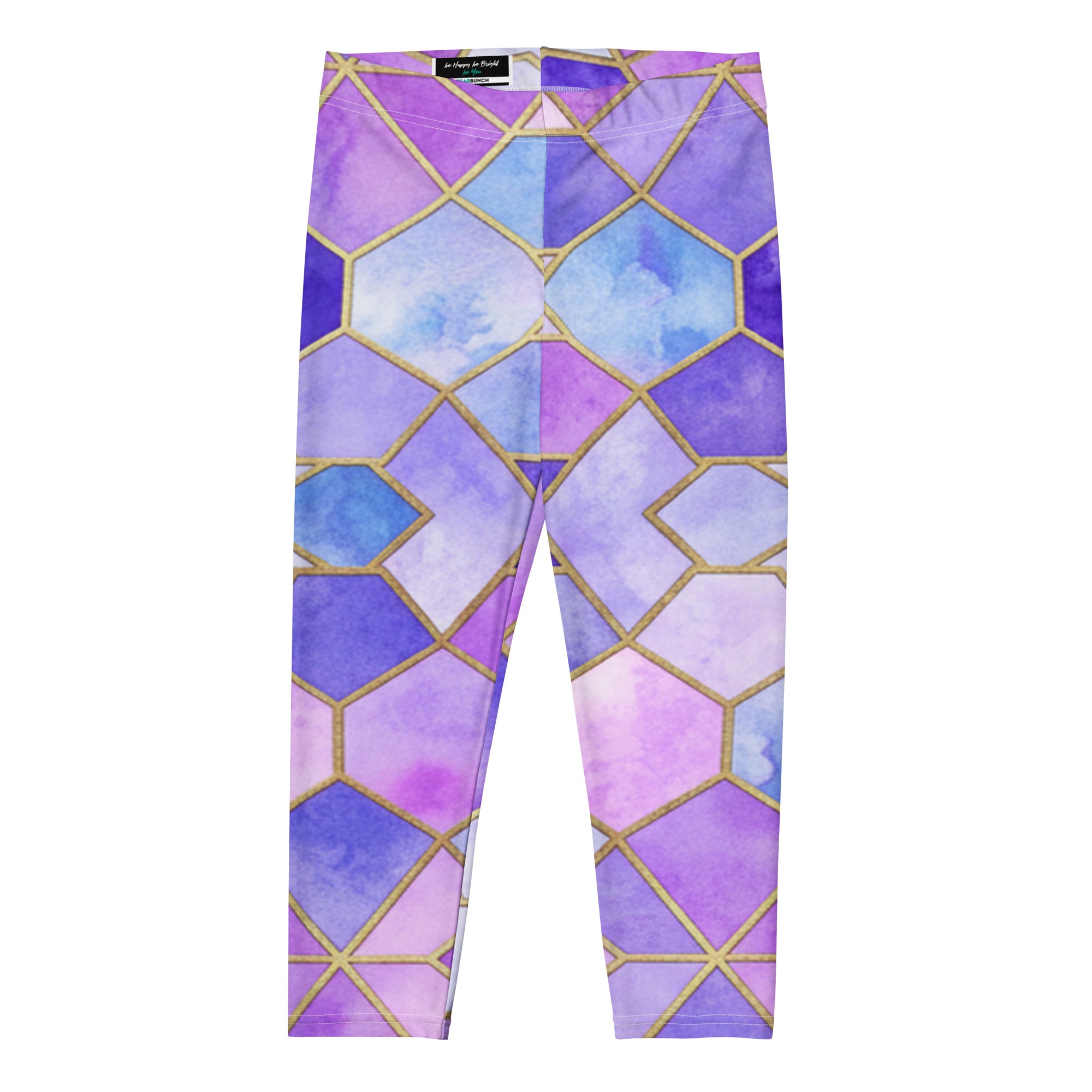 Lavender Fields Capri Leggings | GearBunch