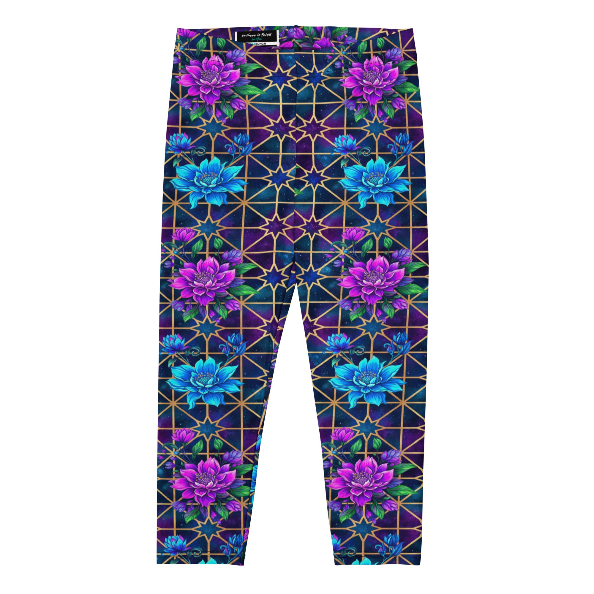 Midnight Galaxy Capri Leggings | GearBunch