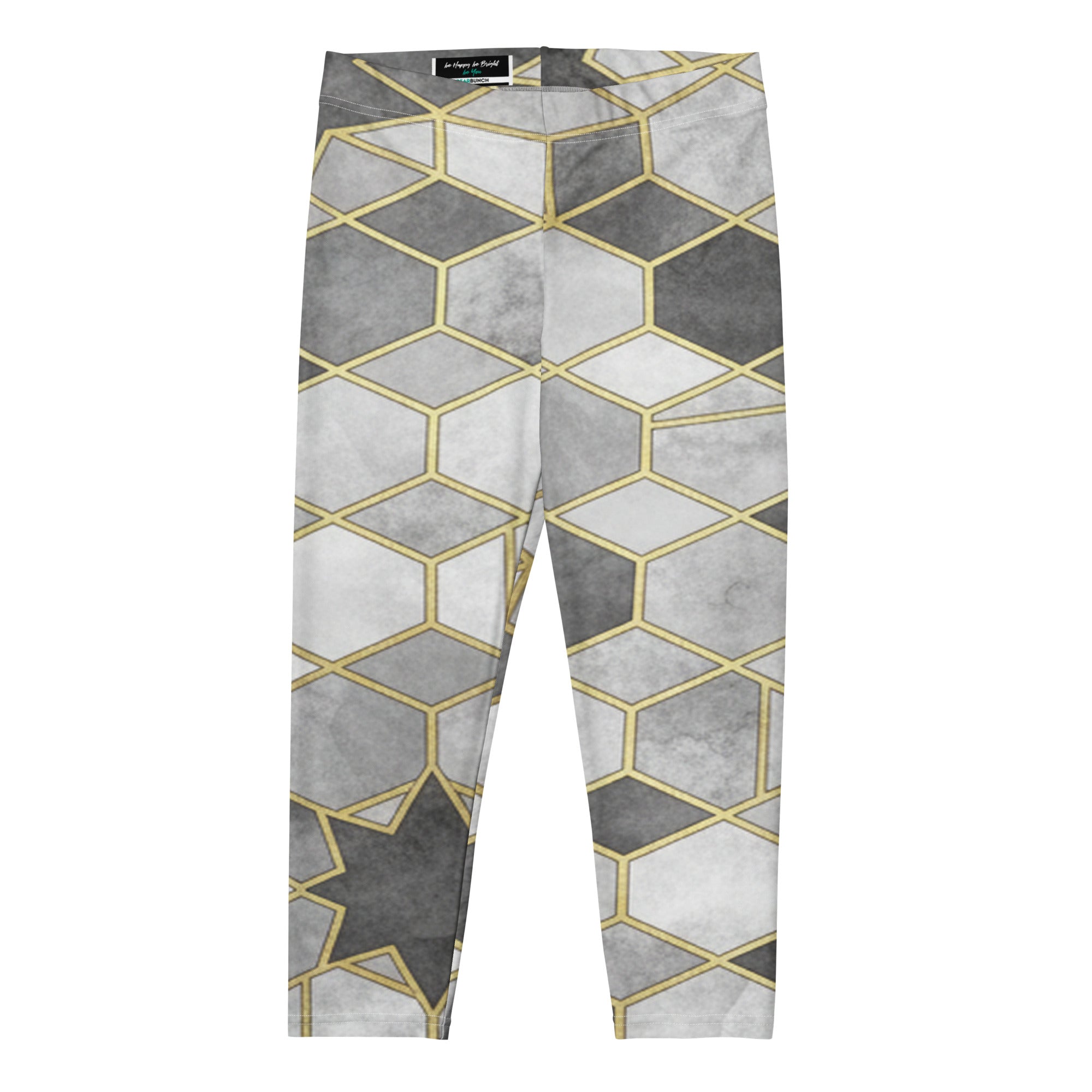 Monochrome Luxe Capri Leggings | GearBunch