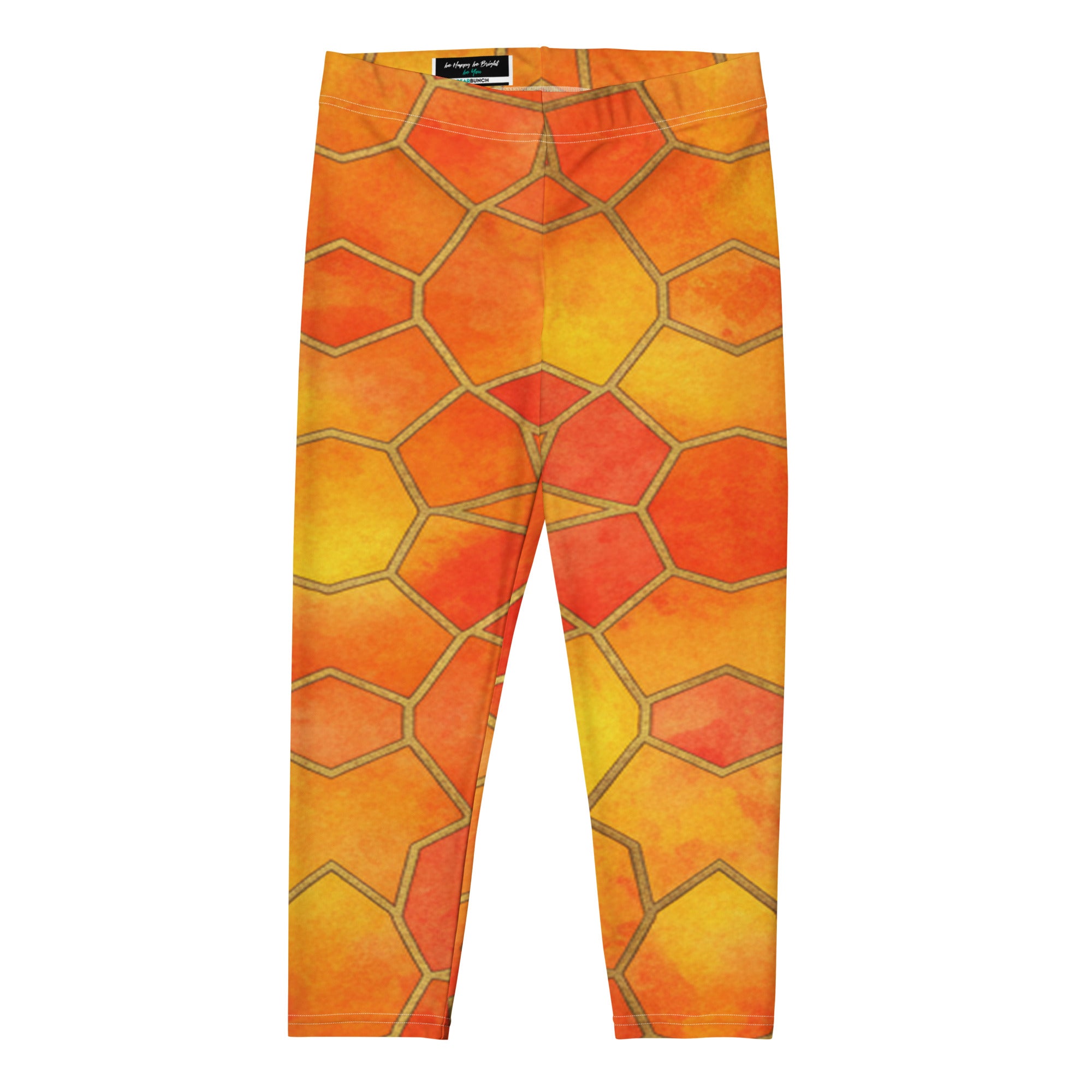 Sunset Blaze Capri Leggings | GearBunch