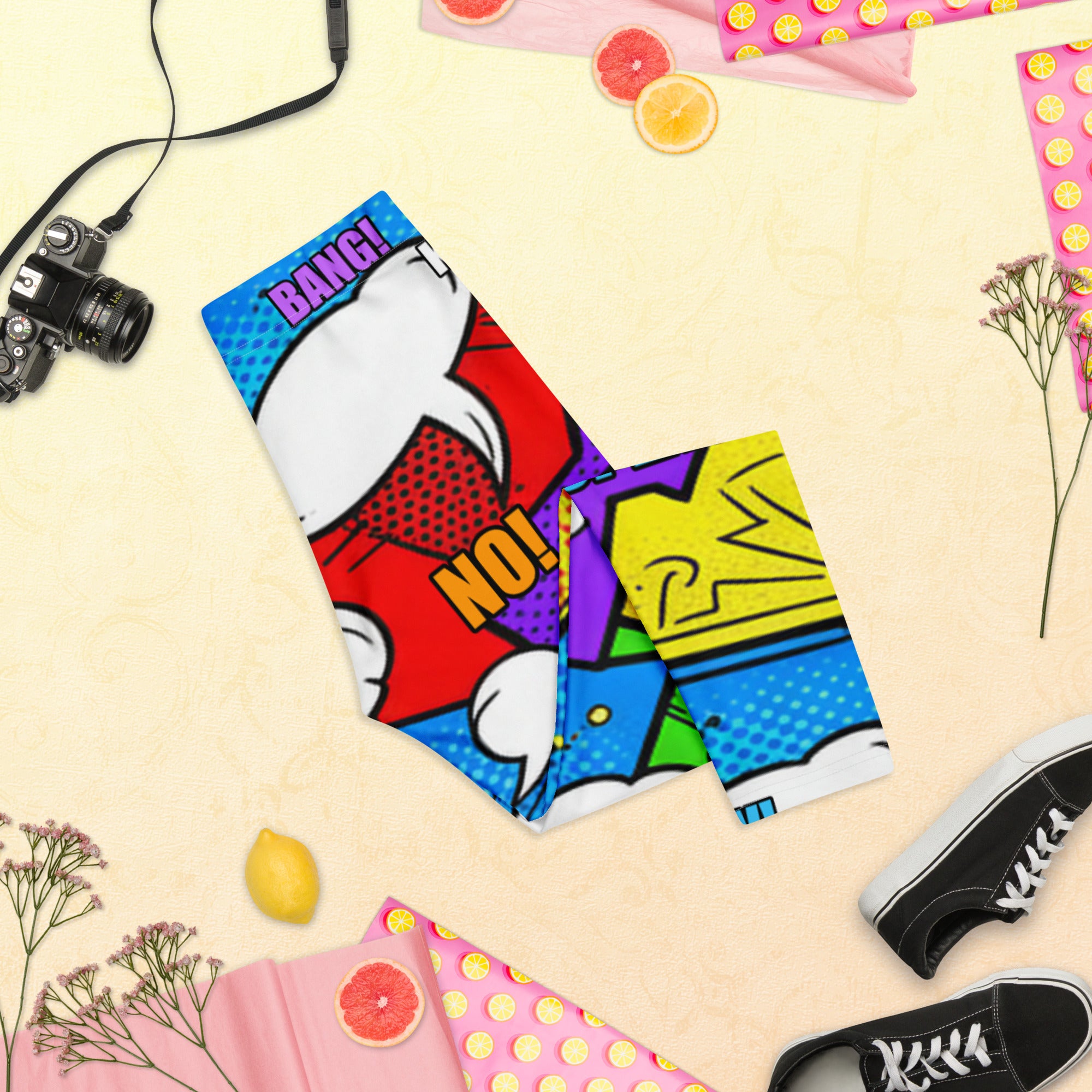 Comic Hero Capri Leggings | GearBunch
