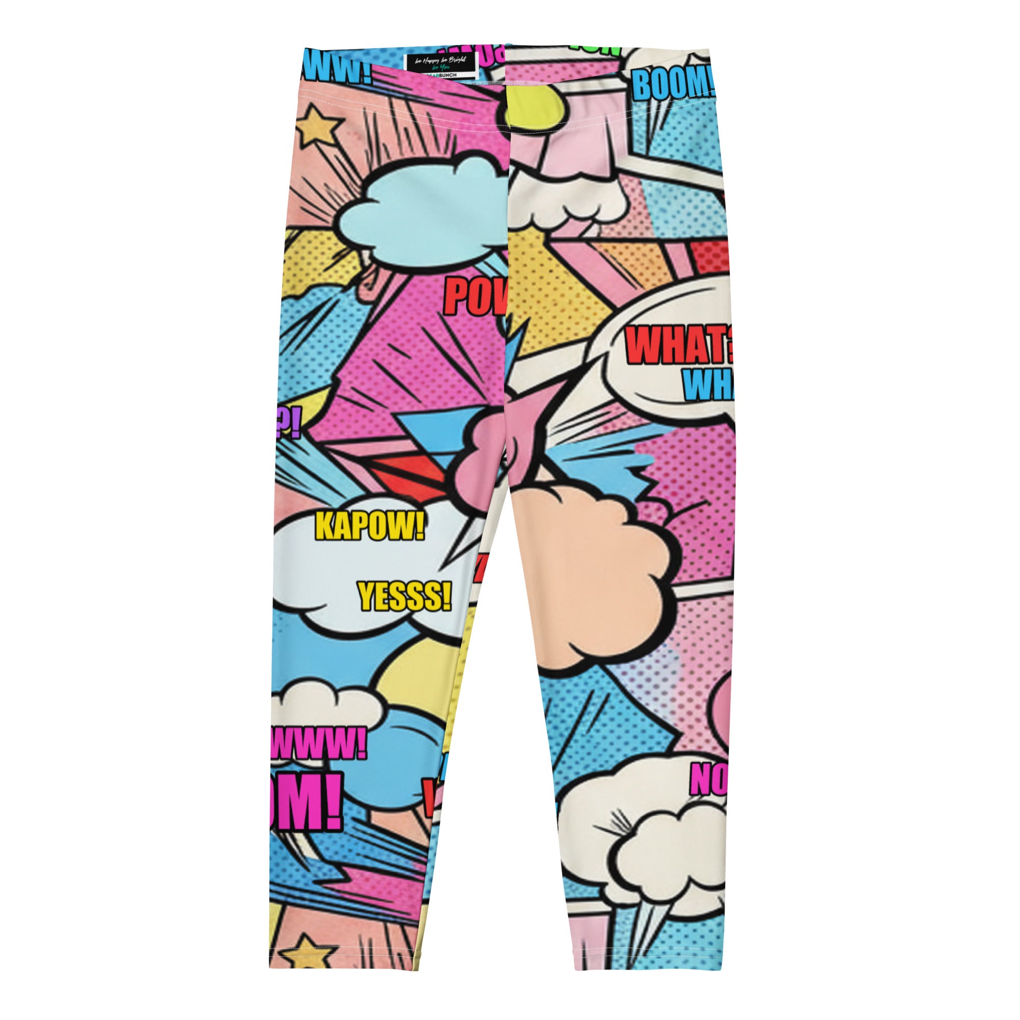 Comic Kawaii Cute Capri Leggings | GearBunch
