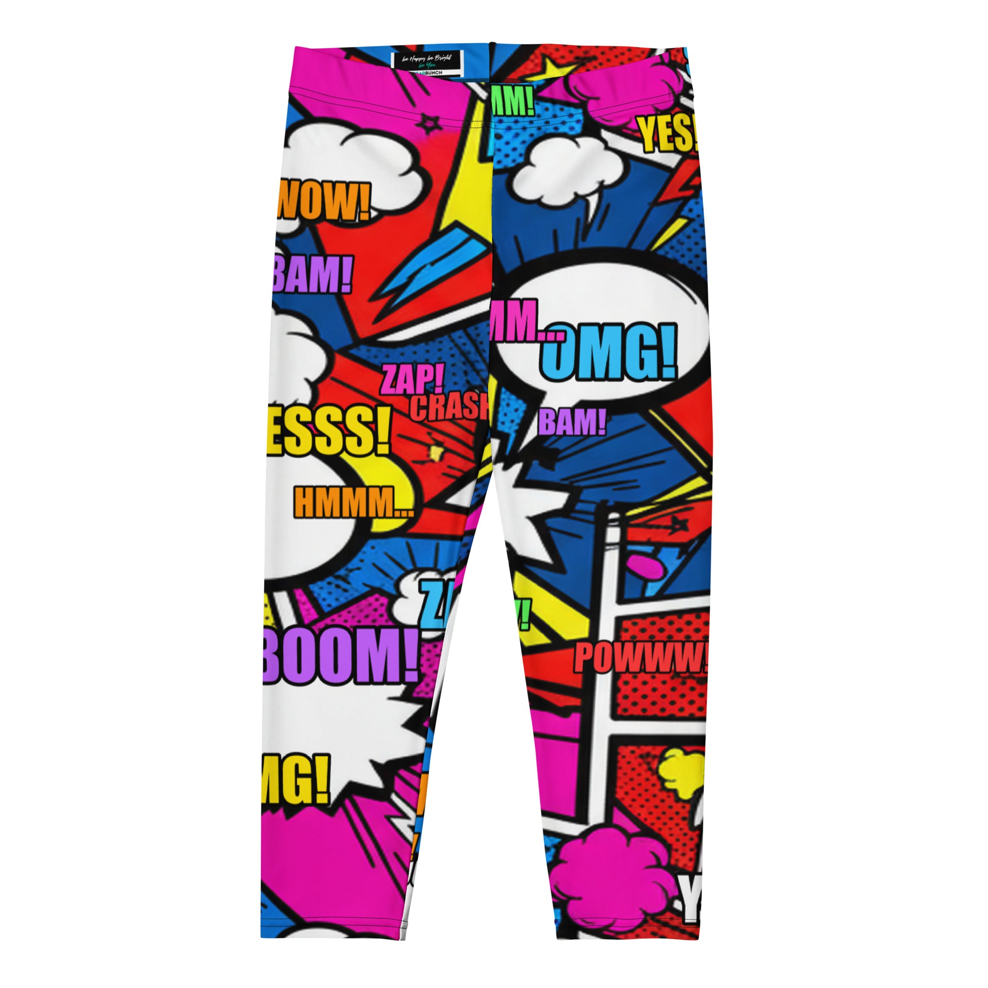 Comic Ninja Night Capri Leggings | GearBunch