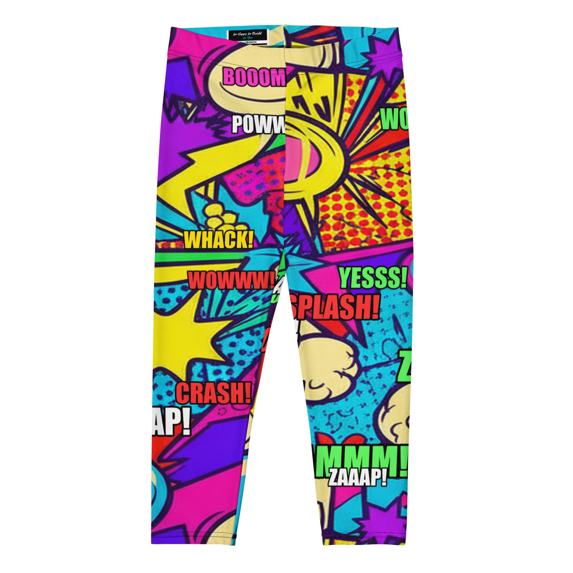 Pirate Comic Strip Capri Leggings | GearBunch