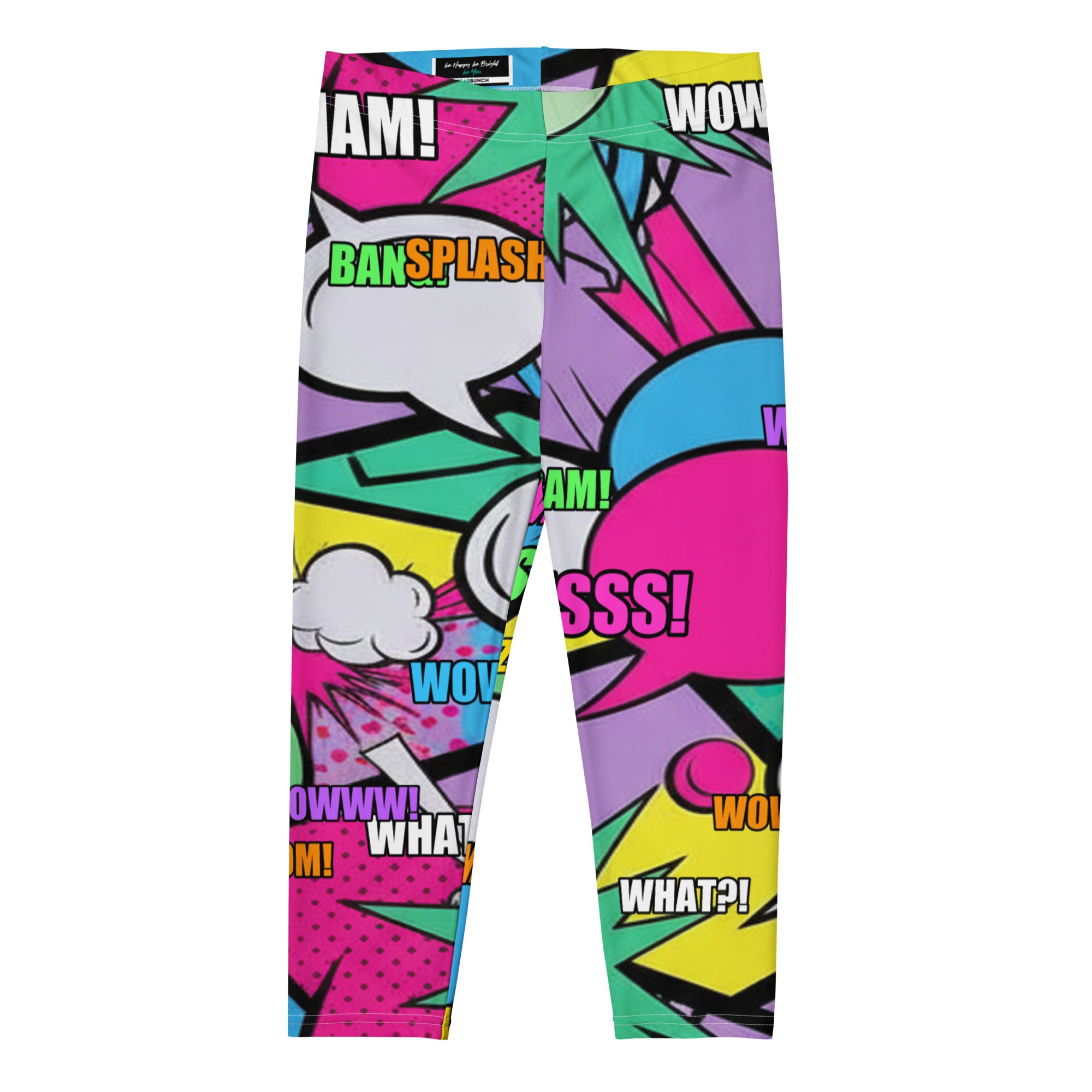 Comic Strip Pop Candy Capri Leggings | GearBunch