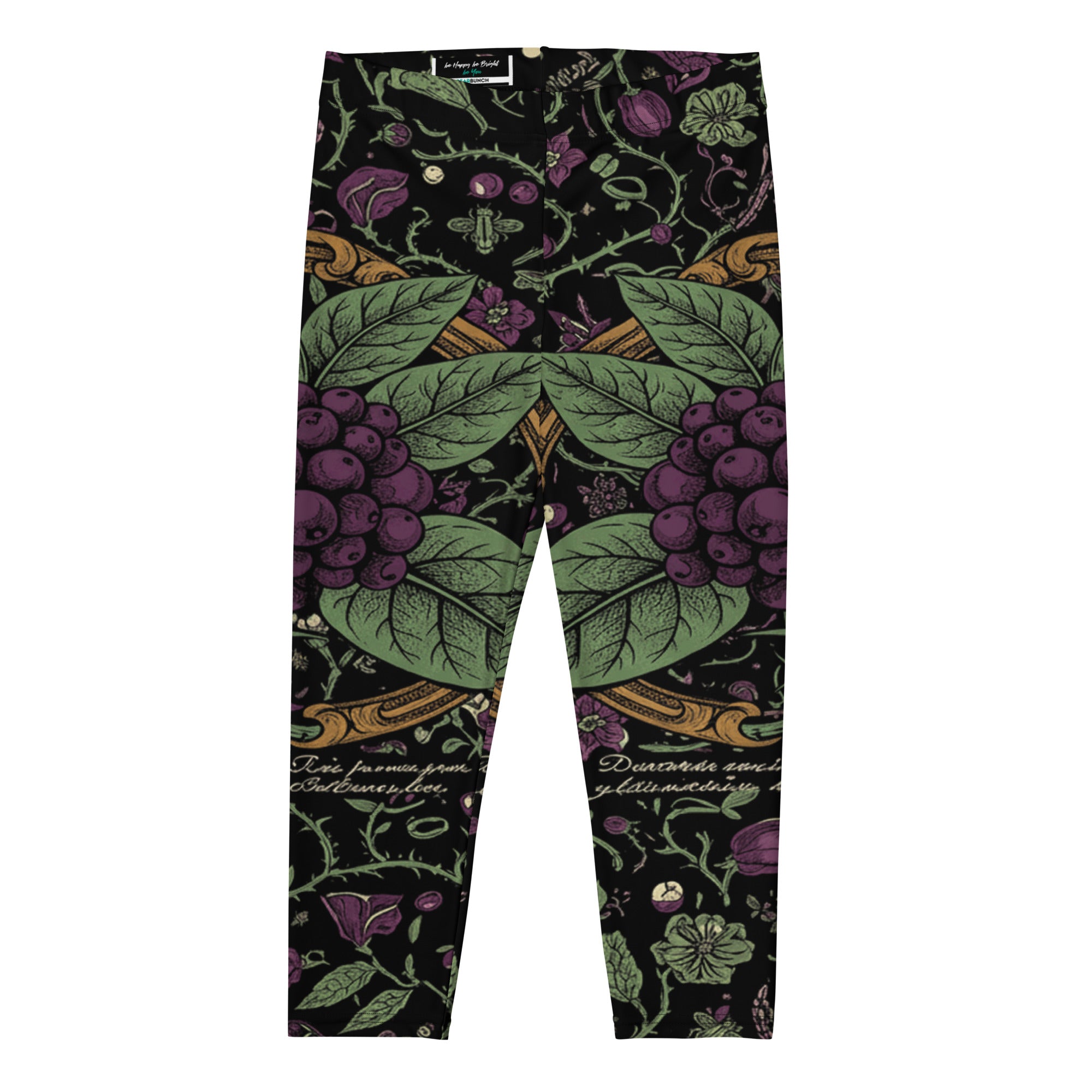 Deadly Nightshade Capri Leggings | GearBunch