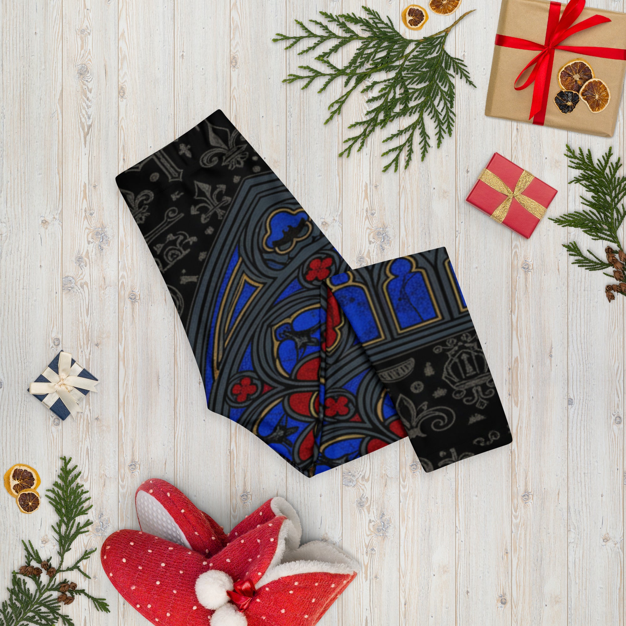 Stained Glass Capri Leggings | GearBunch