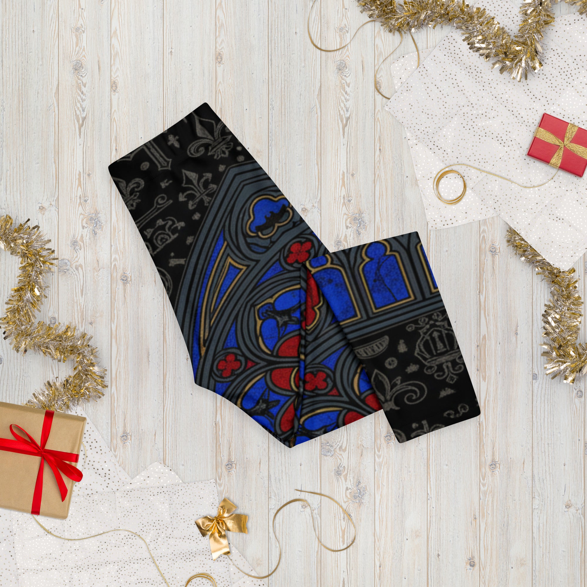 Stained Glass Capri Leggings | GearBunch