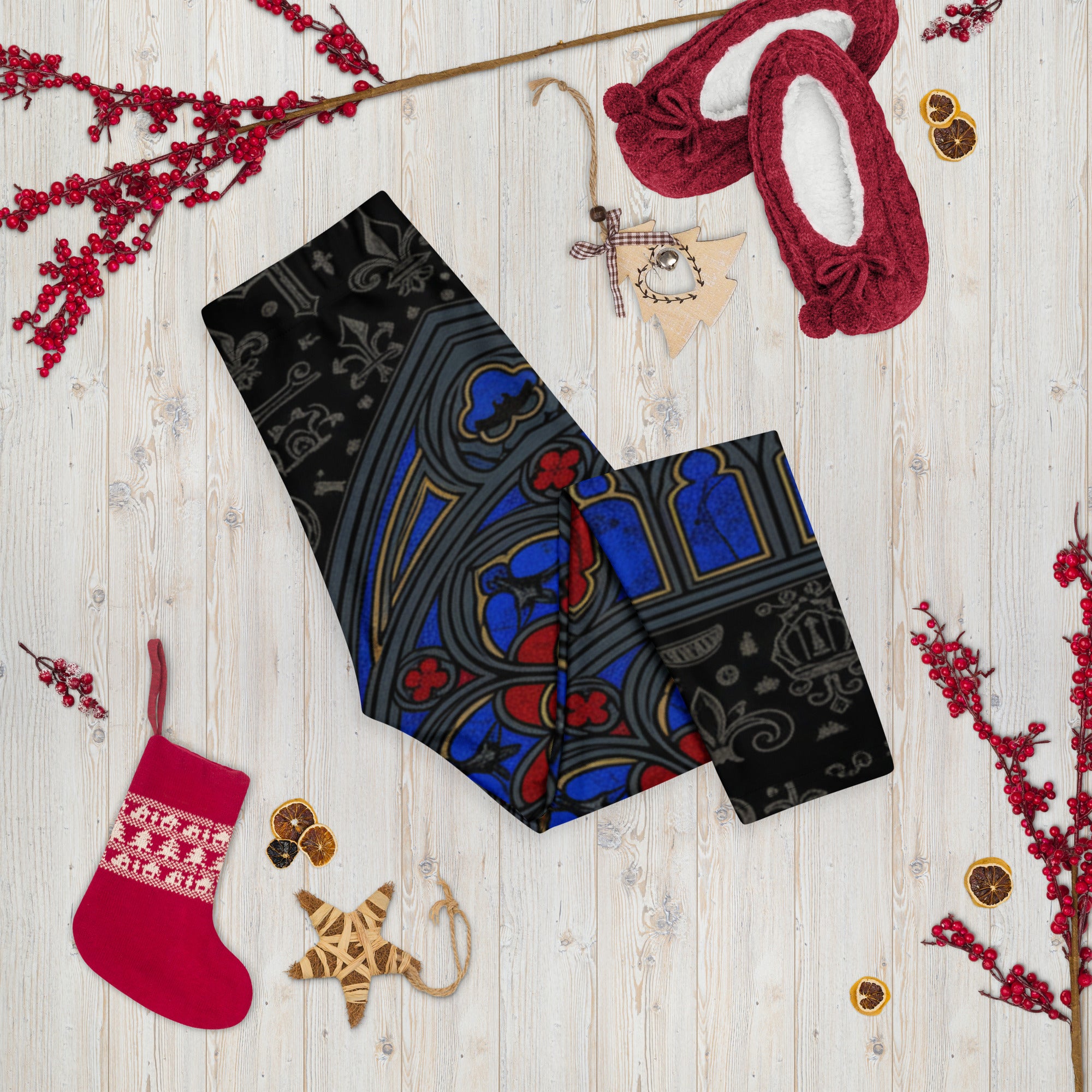 Stained Glass Capri Leggings | GearBunch