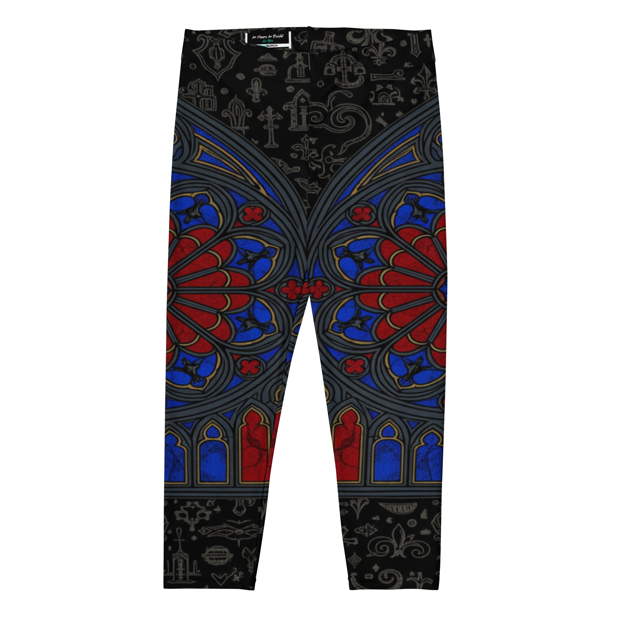 Stained Glass Capri Leggings | GearBunch