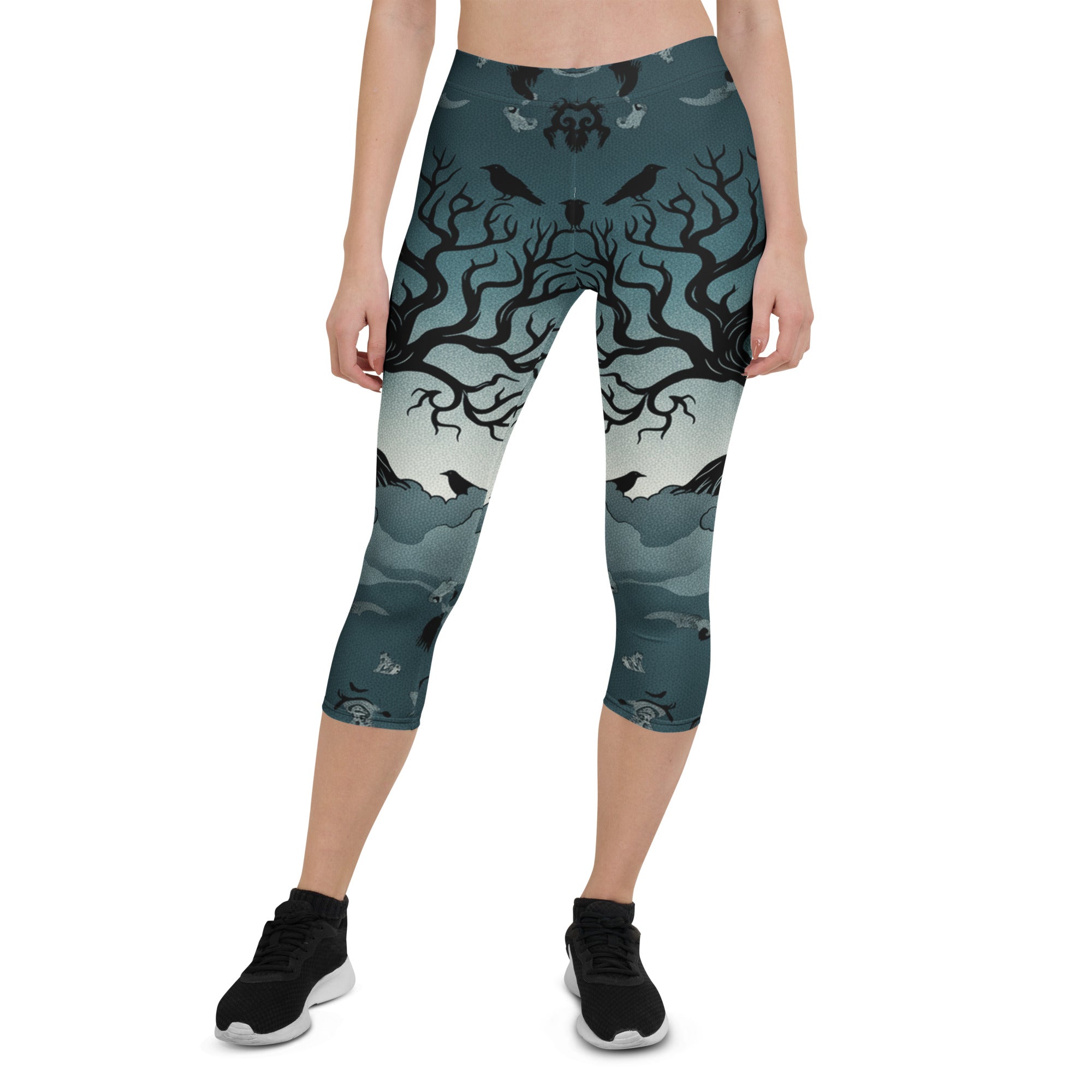 Haunted Forest Capri Leggings | GearBunch