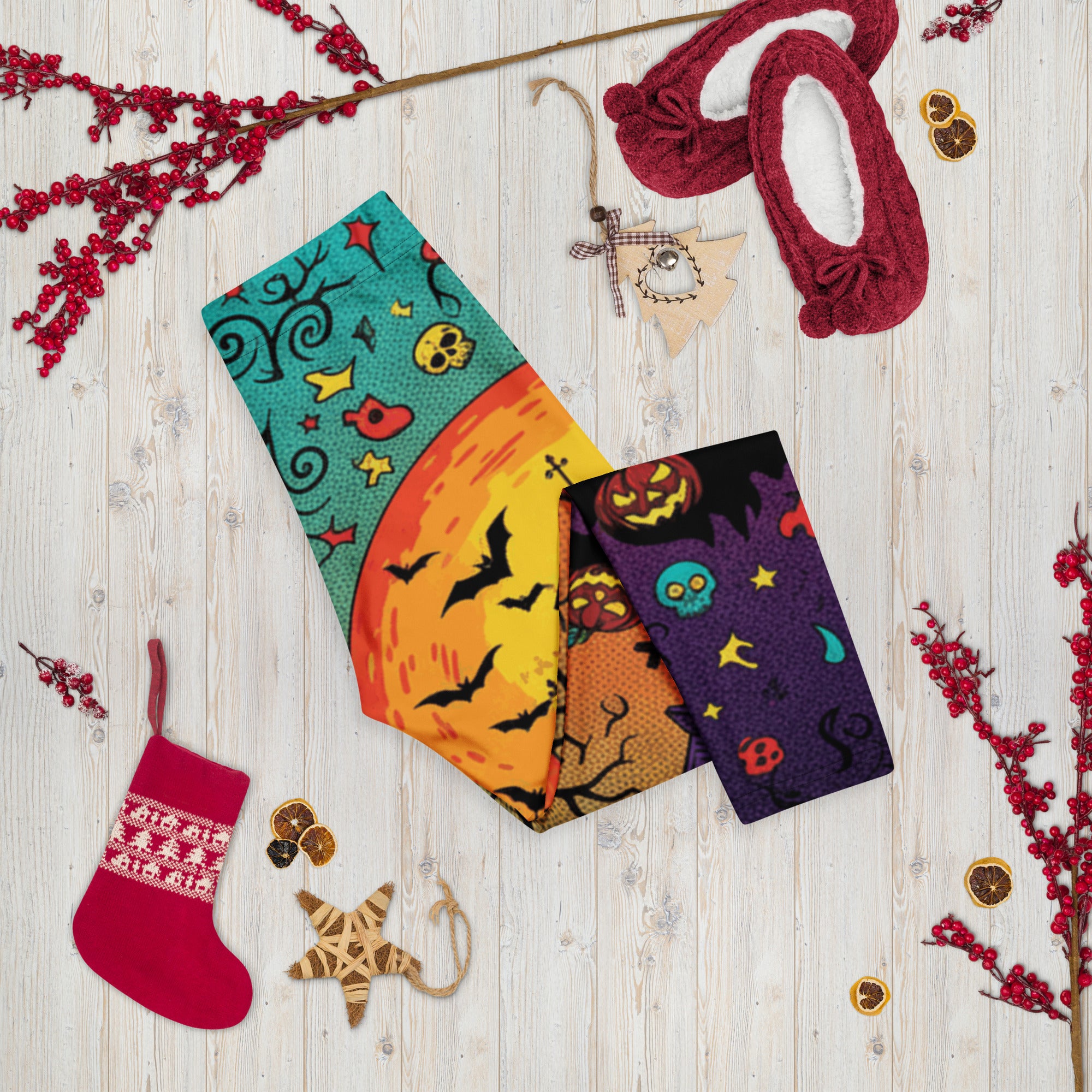 Haunted Manor Twilight Capri Leggings | GearBunch