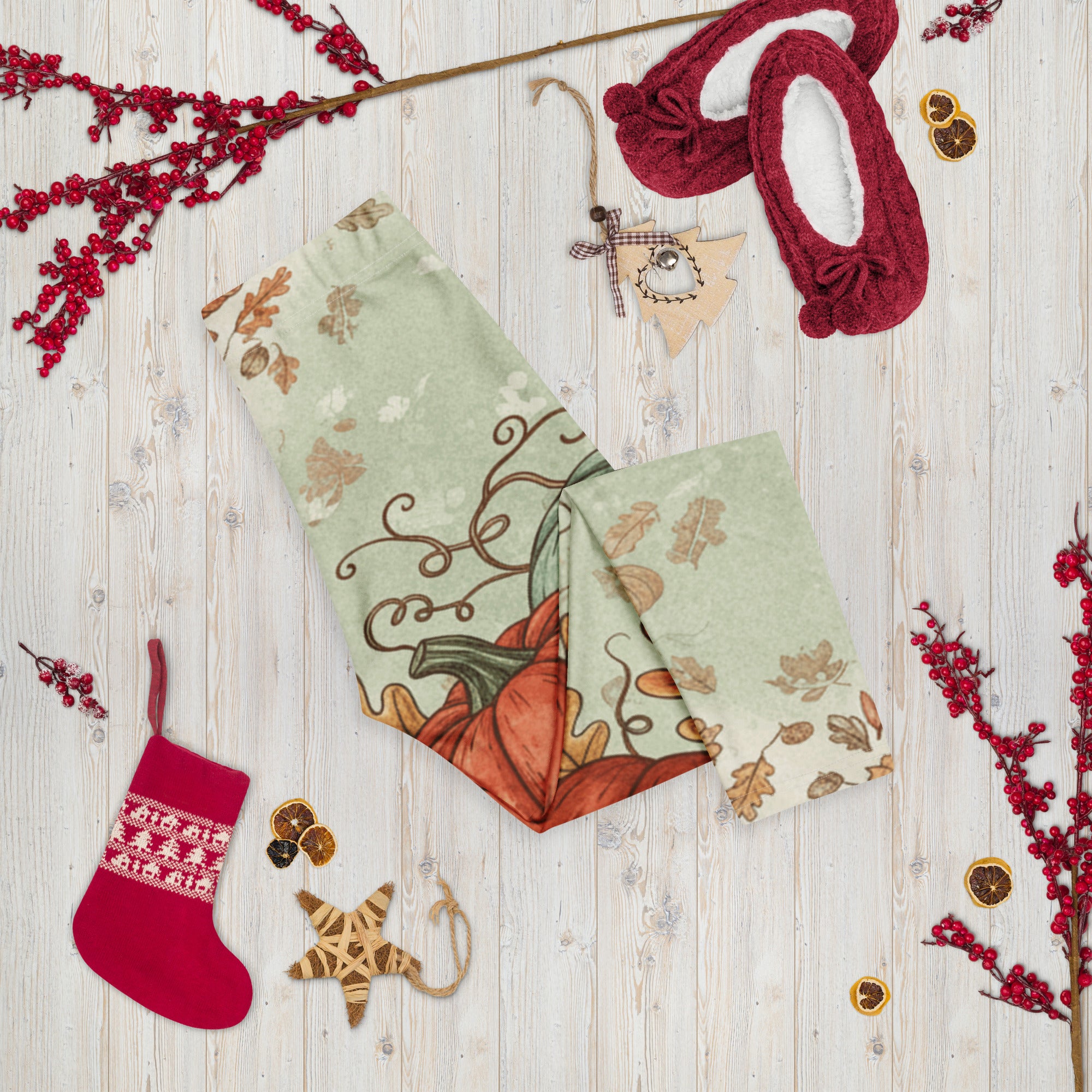 Heirloom Pumpkin Patch Capri Leggings | GearBunch