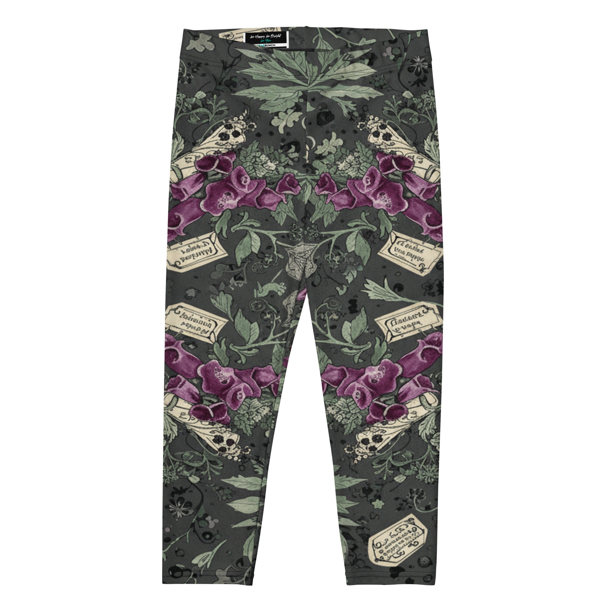 Hemlock Goth Capri Leggings | GearBunch