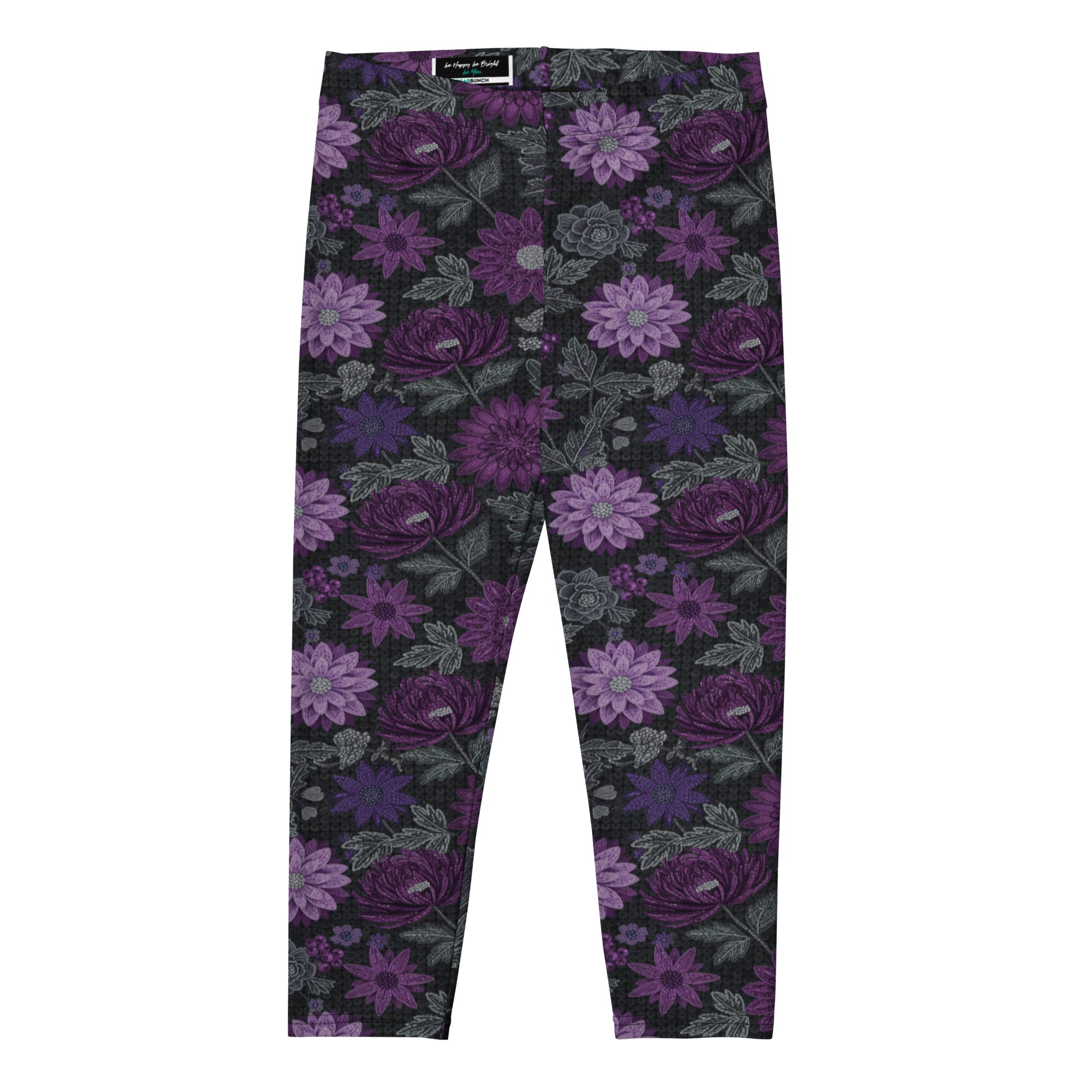Jewel Orchid Capri Leggings | GearBunch