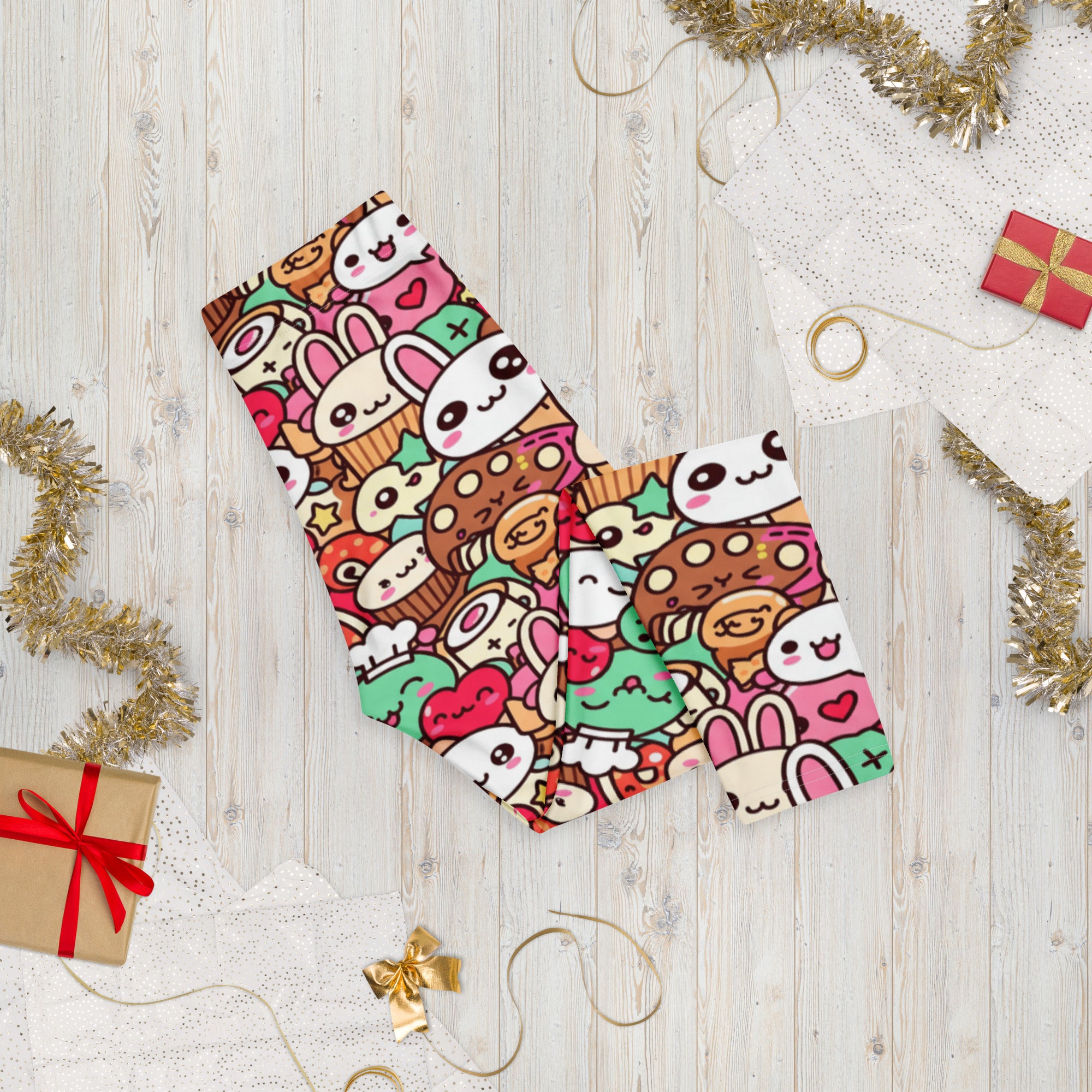 Kawaii Bakery Shop Capri Leggings | GearBunch